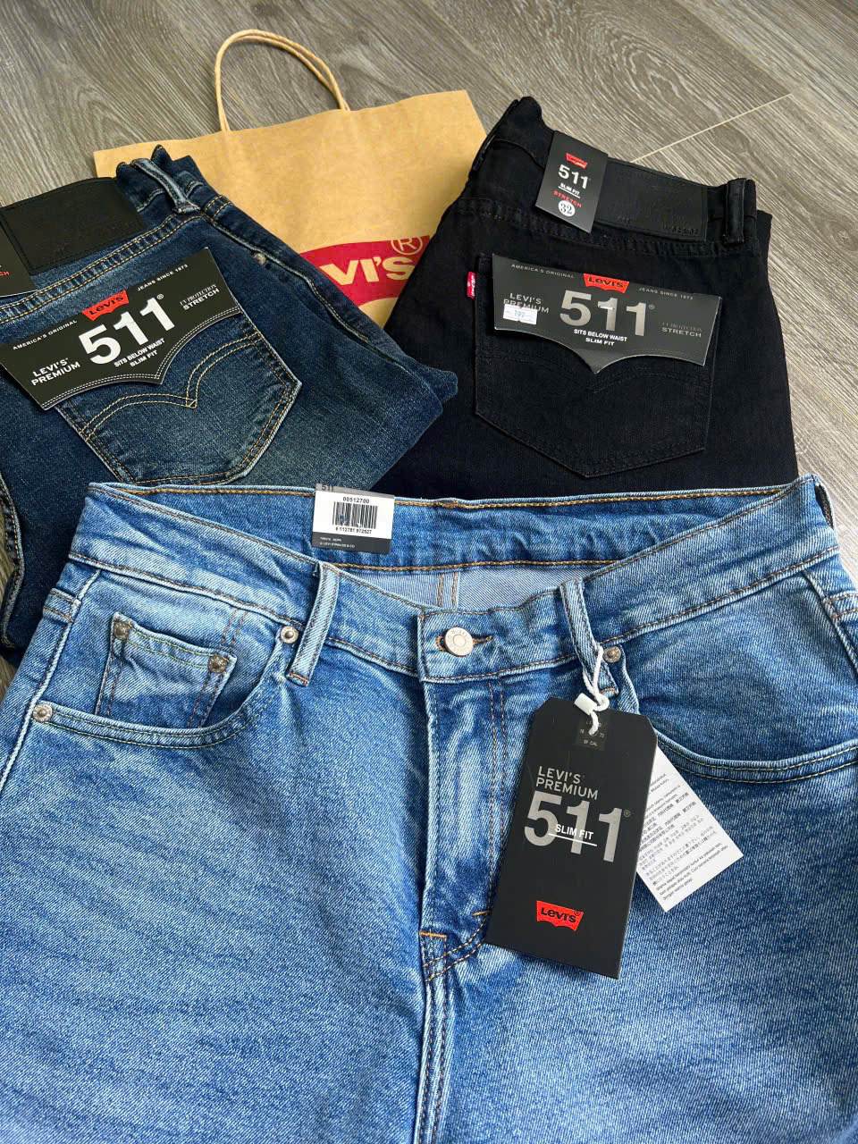 Q351 QUẦN JEAN NAM 3 MÀU (KÈM TÚI GIẤY)_thumbnail_9