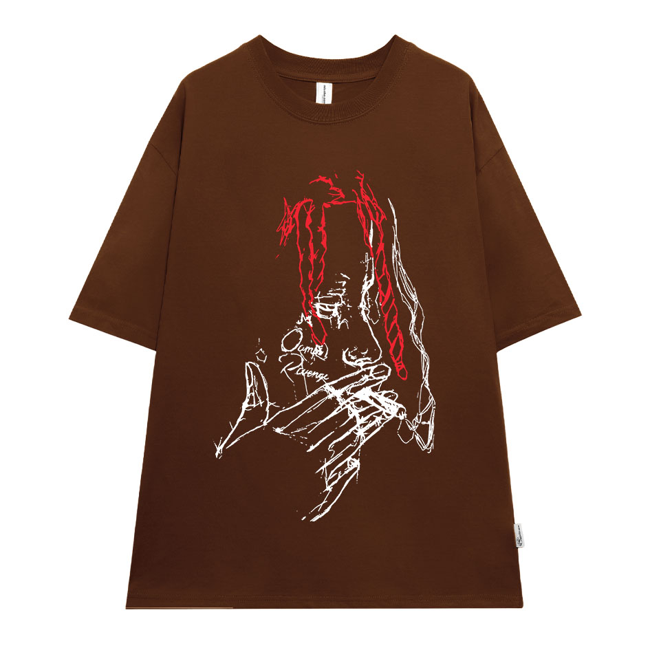 Áo thun nam form rộng ATD139 tay ngắn cổ tròn vải cotton Miucho Man in Artwork_thumbnail_10