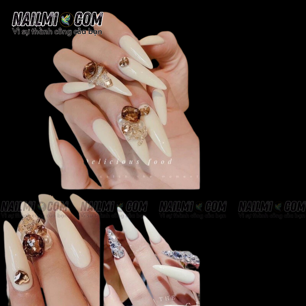 Sơn gel lẻ - màu trắng sữa - OUBOLI 15ml_thumbnail_2
