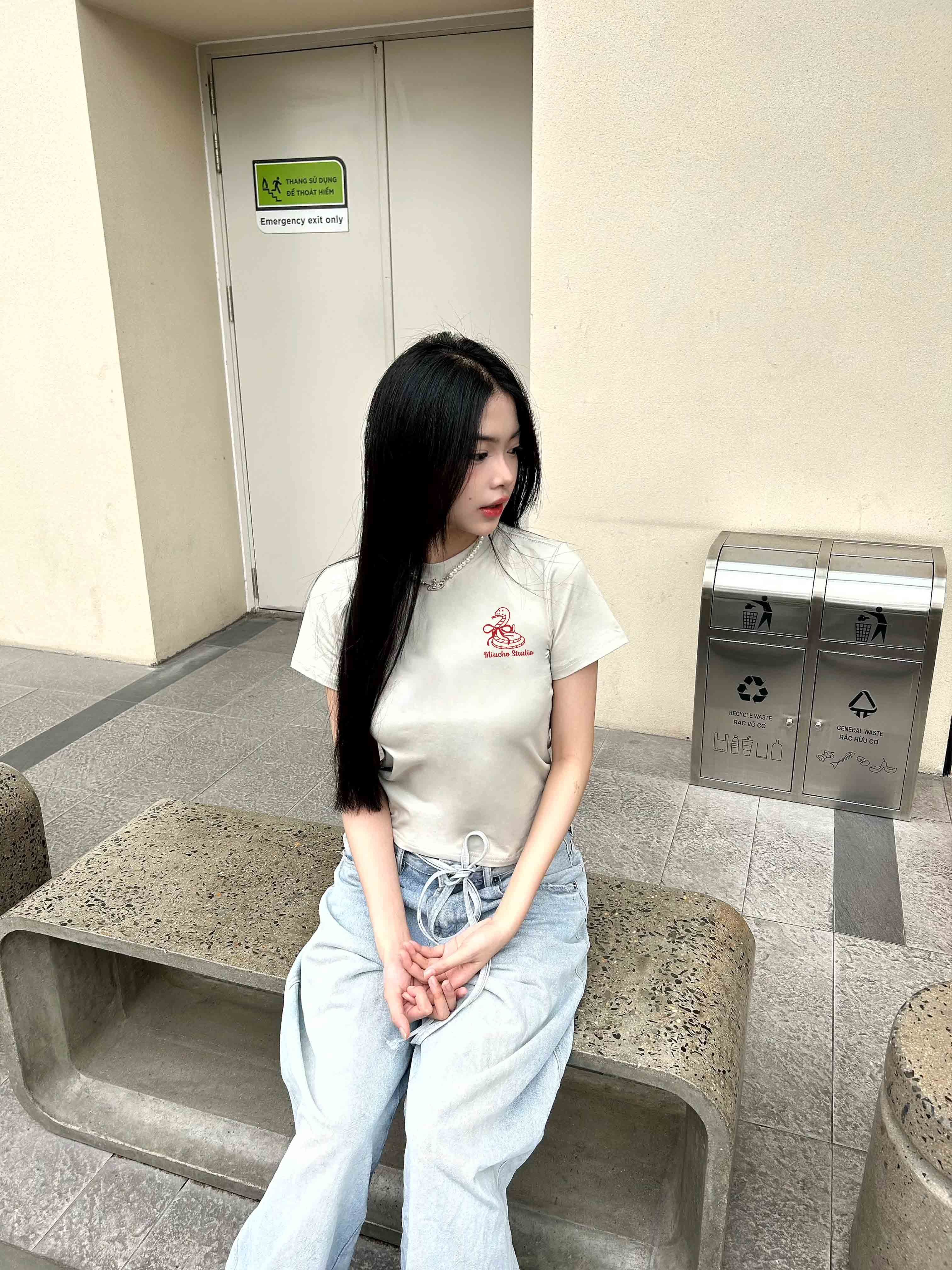 Áo baby tee tết cổ tròn vải cotton 4c co giãn thoáng mát 1787 Miucho in mix_thumbnail_6