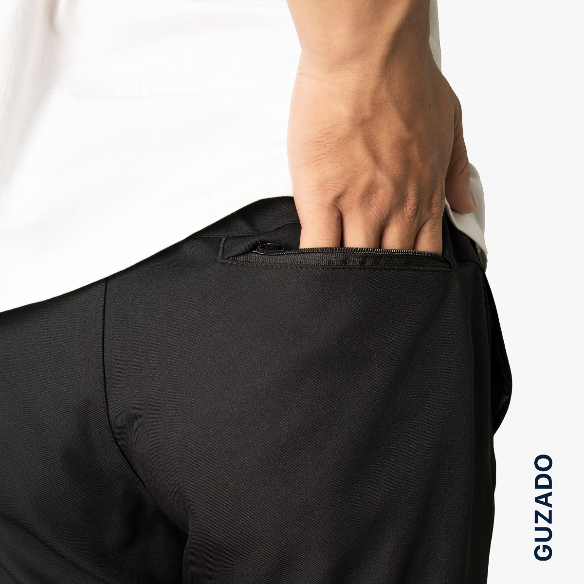 Quần Jogger GUZADO Cạp Chun, Ống Bo, Vận Động Thoải Mái GDC02_thumbnail_5