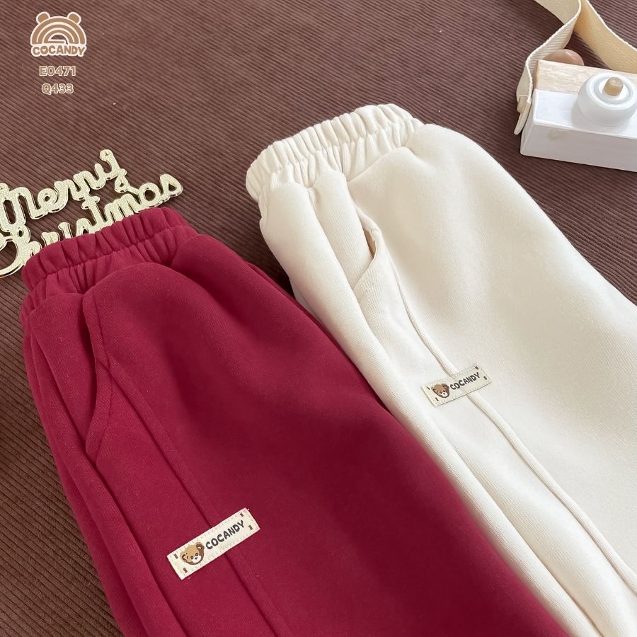 Quần dài ĐỎ phối 1 túi ốp sườn logo COCANDY_thumbnail_4