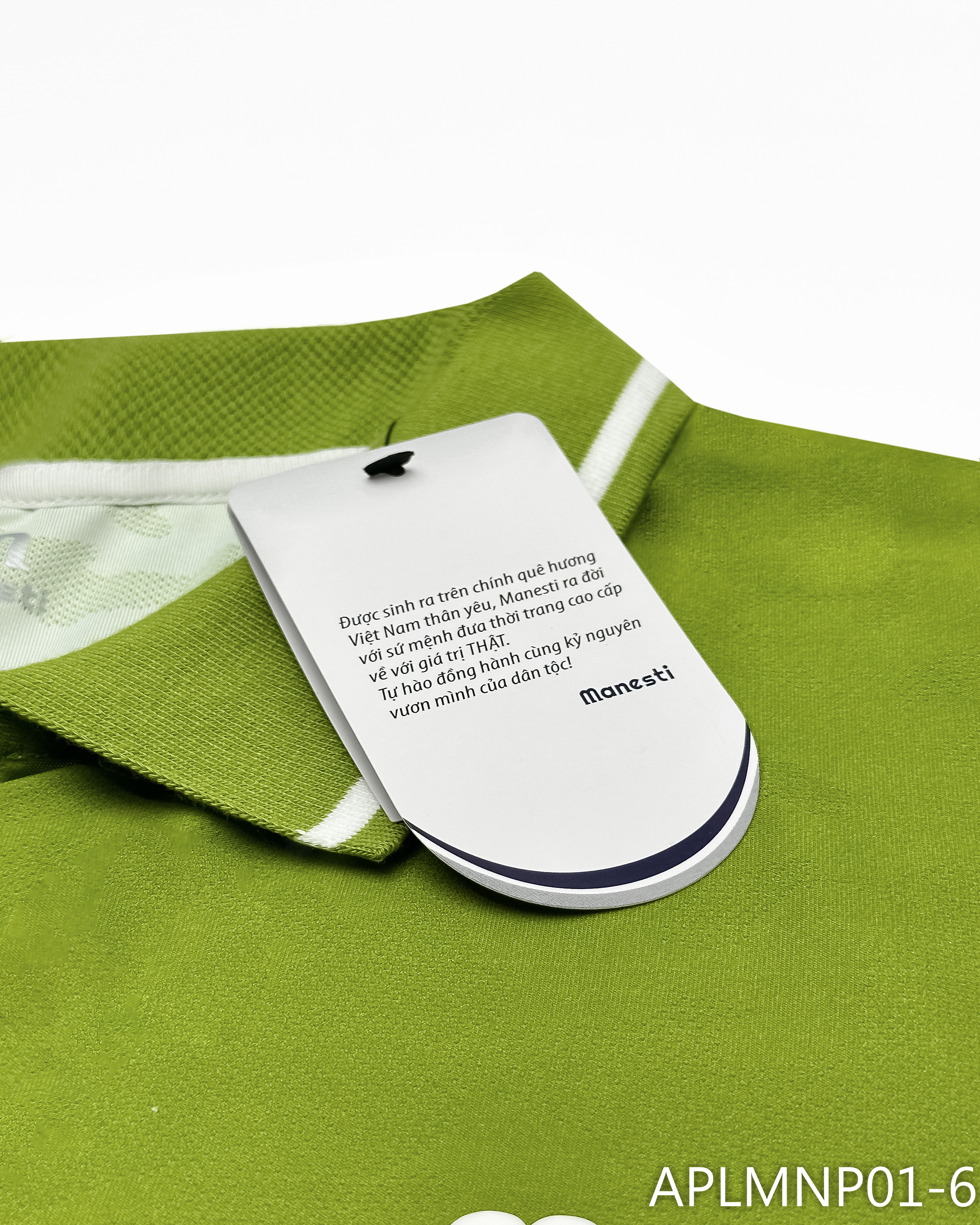 Áo polo thể thao nam phối màu chơi Picklebal/Tennis Manesti_thumbnail_21