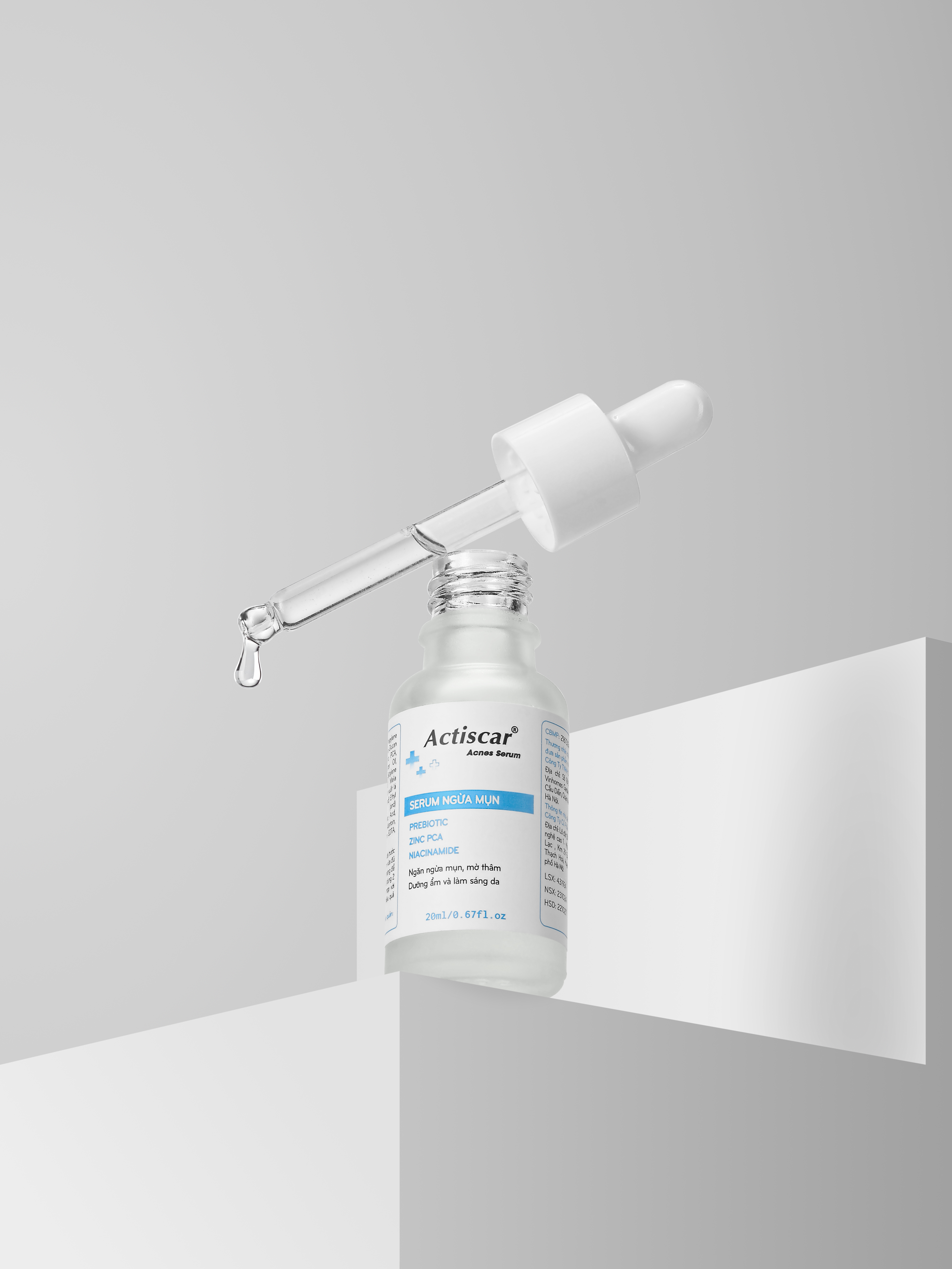 Serum ngăn ngừa và giảm mụn Actiscar Acnes