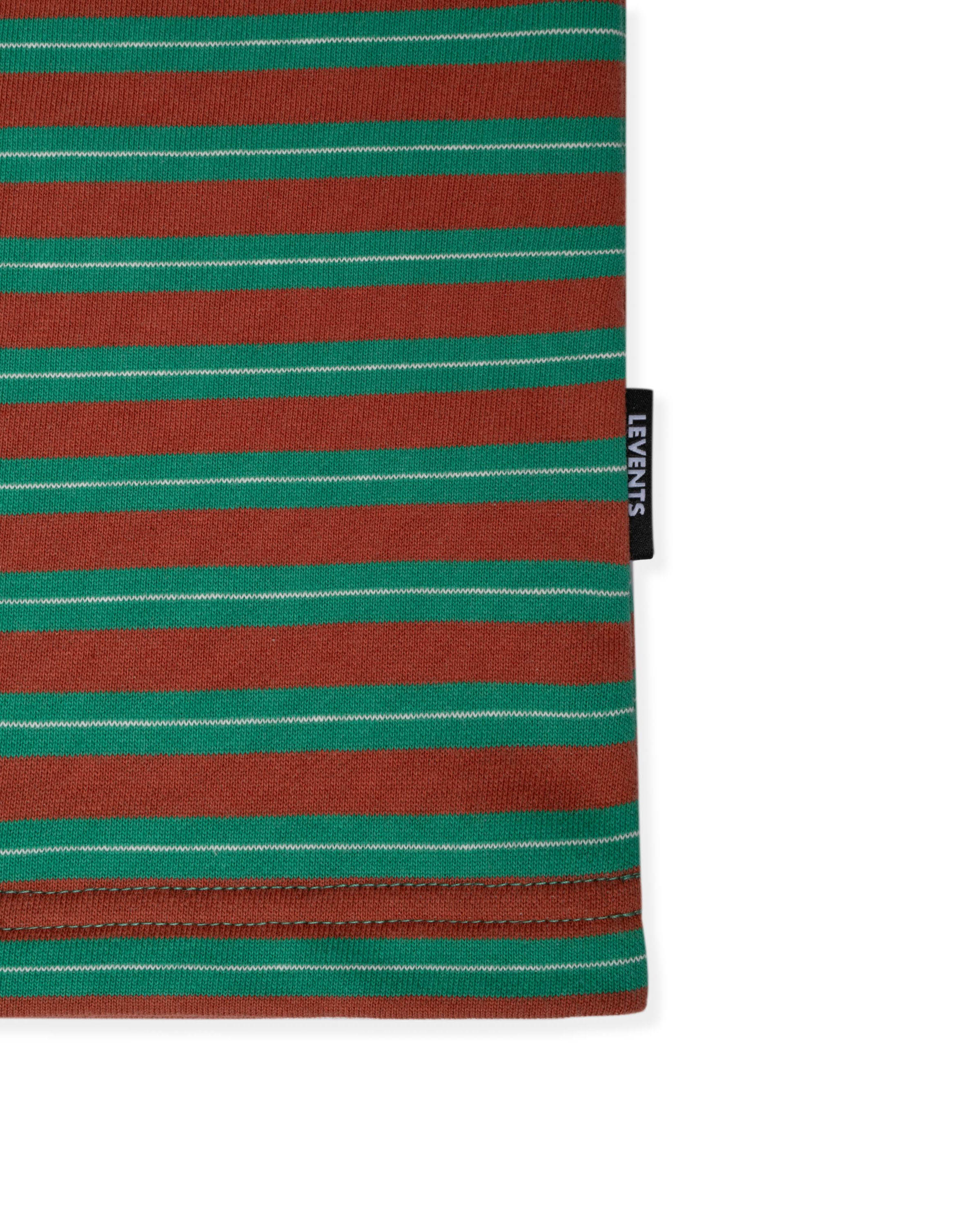 Levents® Striped Long Sleeve Boxy Polo Shirt_thumbnail_26