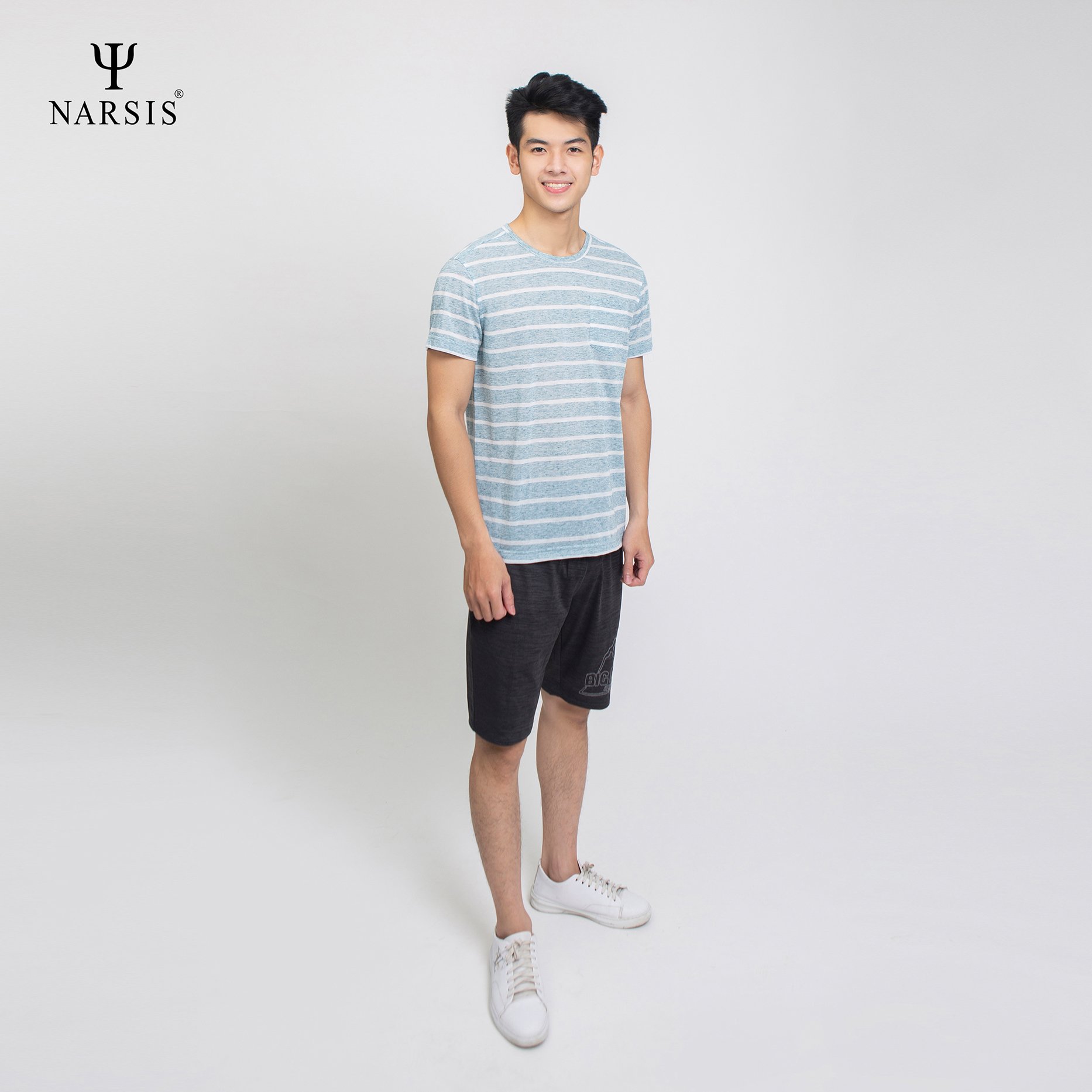 ÁO PHÔNG NAM D6029 NARSIS CHẤT LIỆU THOÁNG MÁT, DỄ CHỊU, THOẢI MÁI CẢ NGÀY, DỄ VẬN ĐỘNG