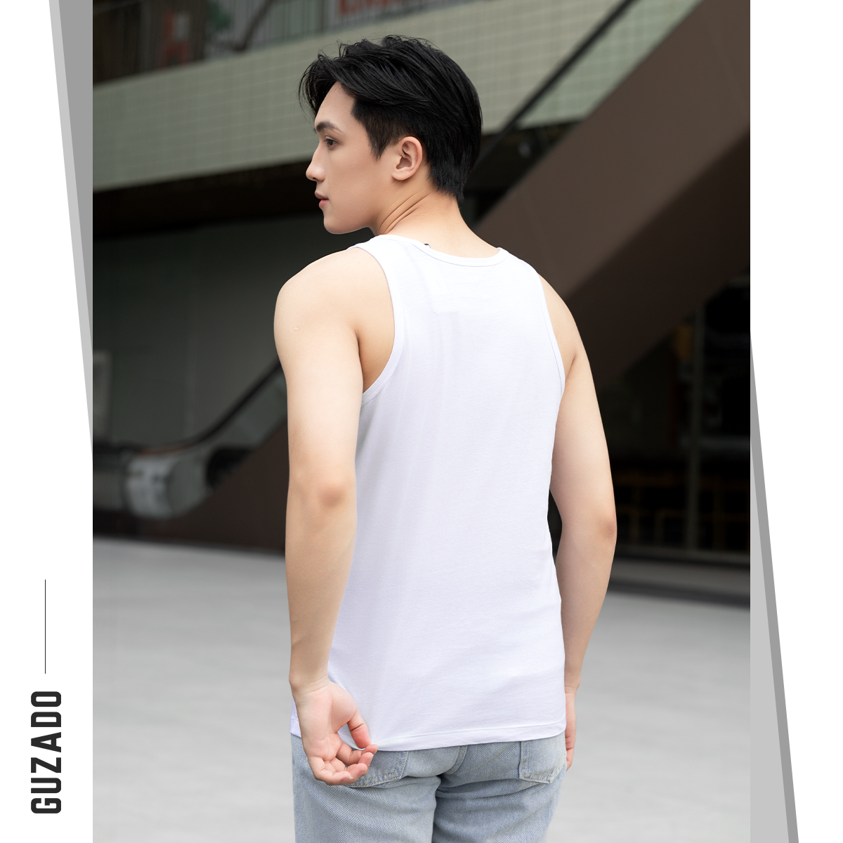 Áo Ba Lỗ Nam Lót Trong Trắng Chất Cotton Co Giãn Thấm Hút Tốt GTT08_thumbnail_2