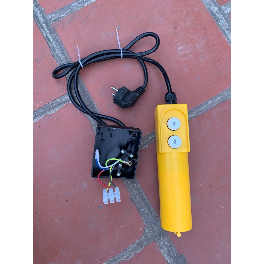 Tay bấm điều khiển các loại máy tời, cẩu trục, Công tắc tời dùng điện 220v,_thumbnail_4