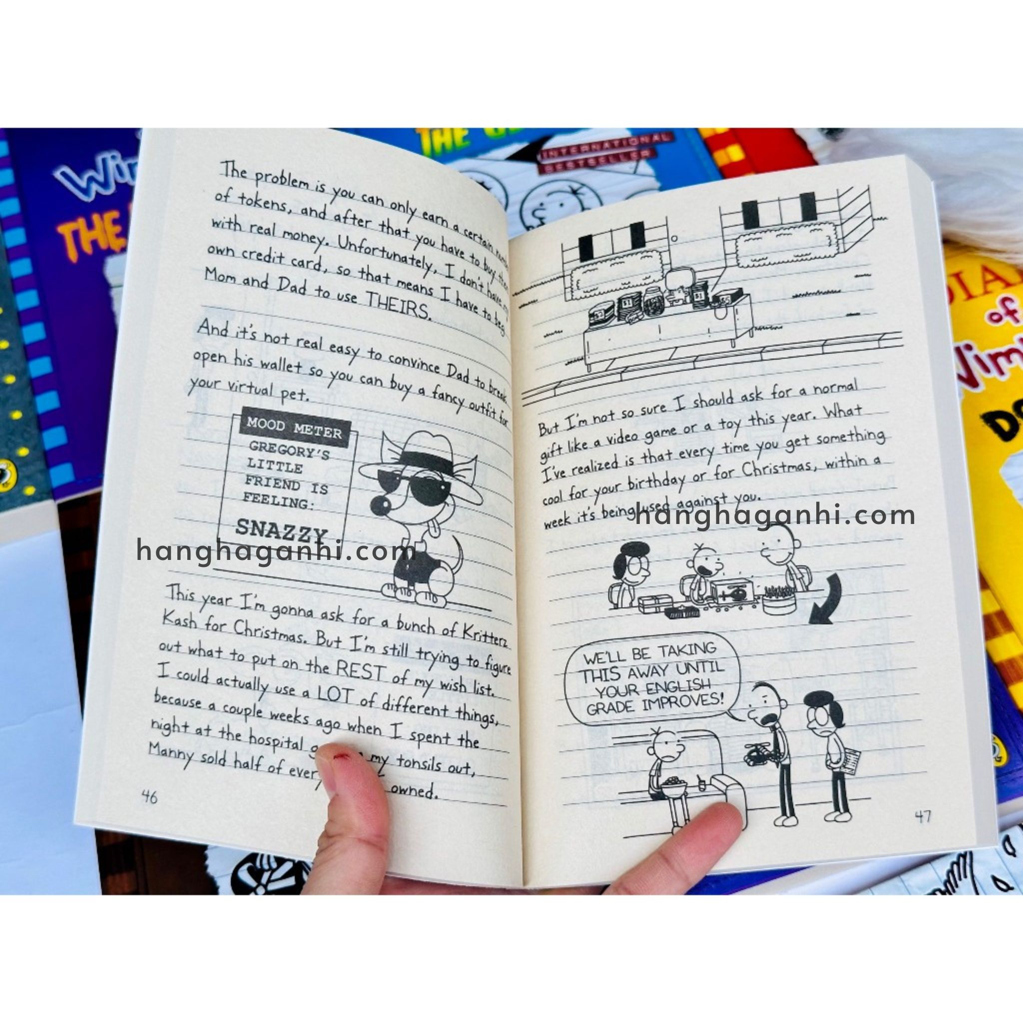 Bộ truyện Diary of a Wimpy Kid Tiếng Anh 23 cuốn– Kèm File nghe 14/23 cuốn_thumbnail_5