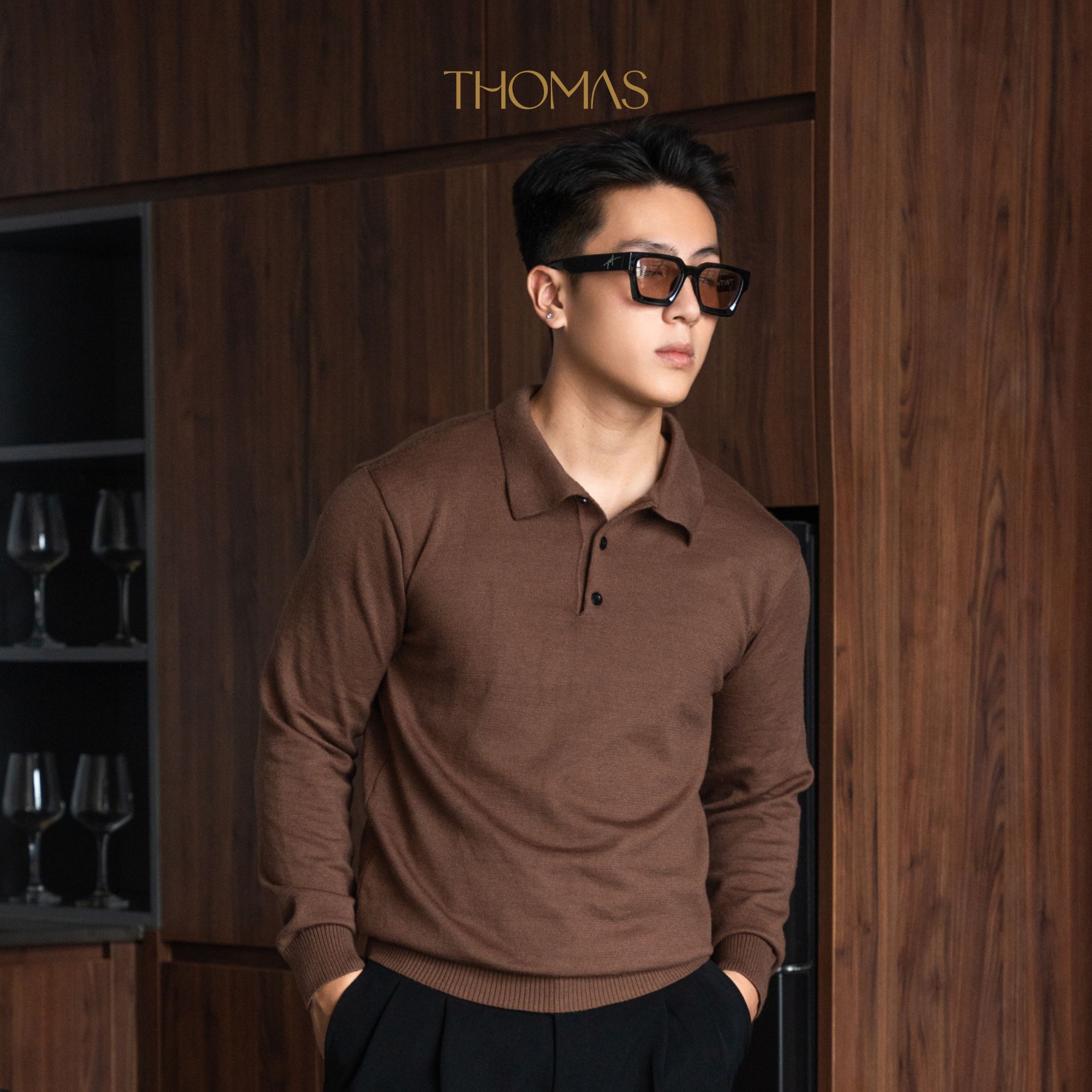 Áo Polo Henry Len Lông Thỏ Form Regular_thumbnail_12