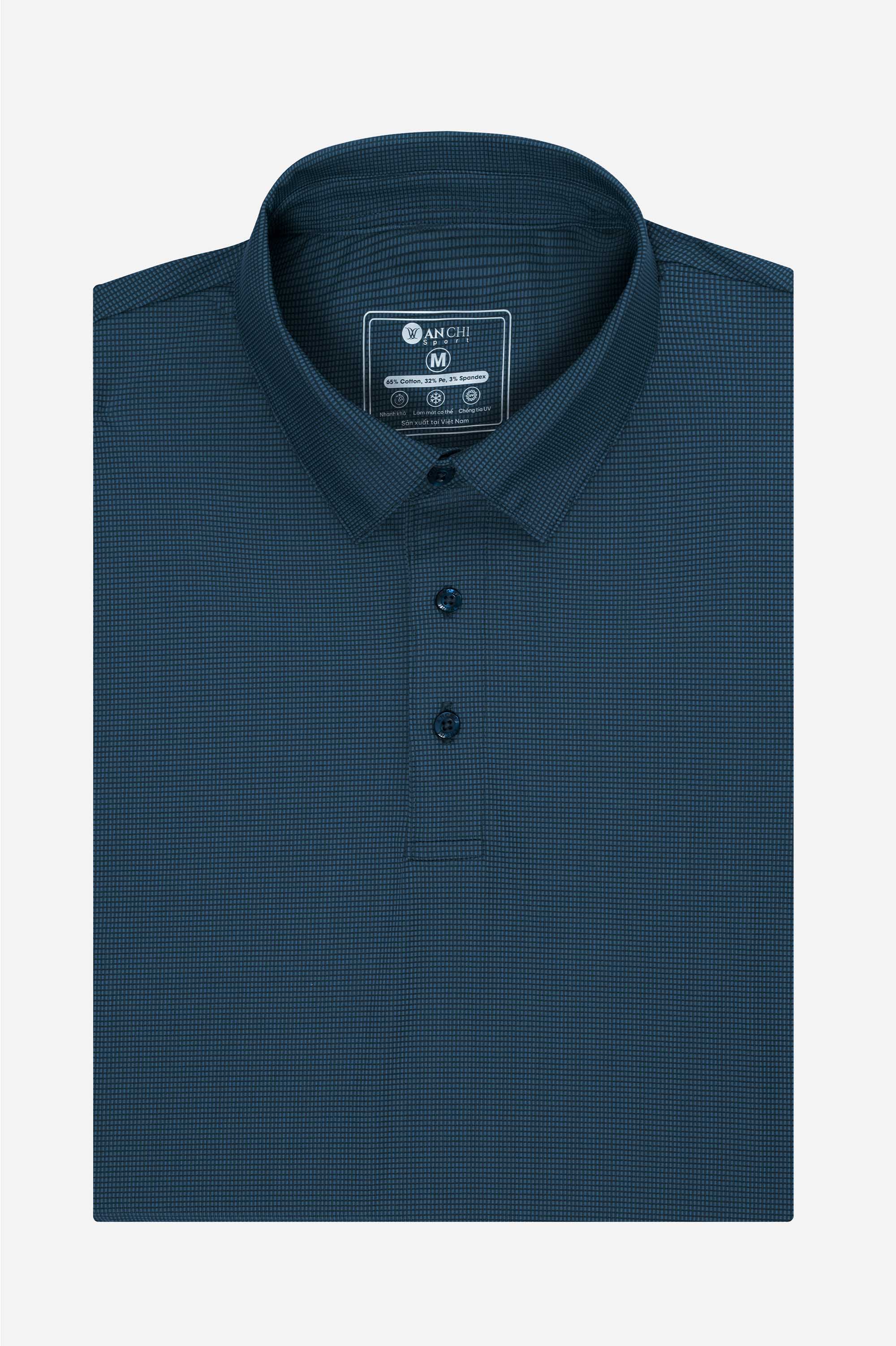 Áo Polo Nam Trung Niên ANCHI Chất Liệu Cotton Phom Suông Vạt Ngang_thumbnail_11