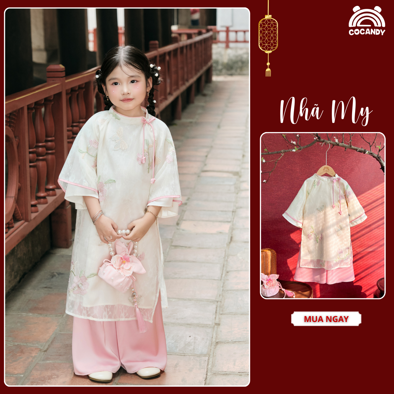 Bộ áo dài BE Nhã My