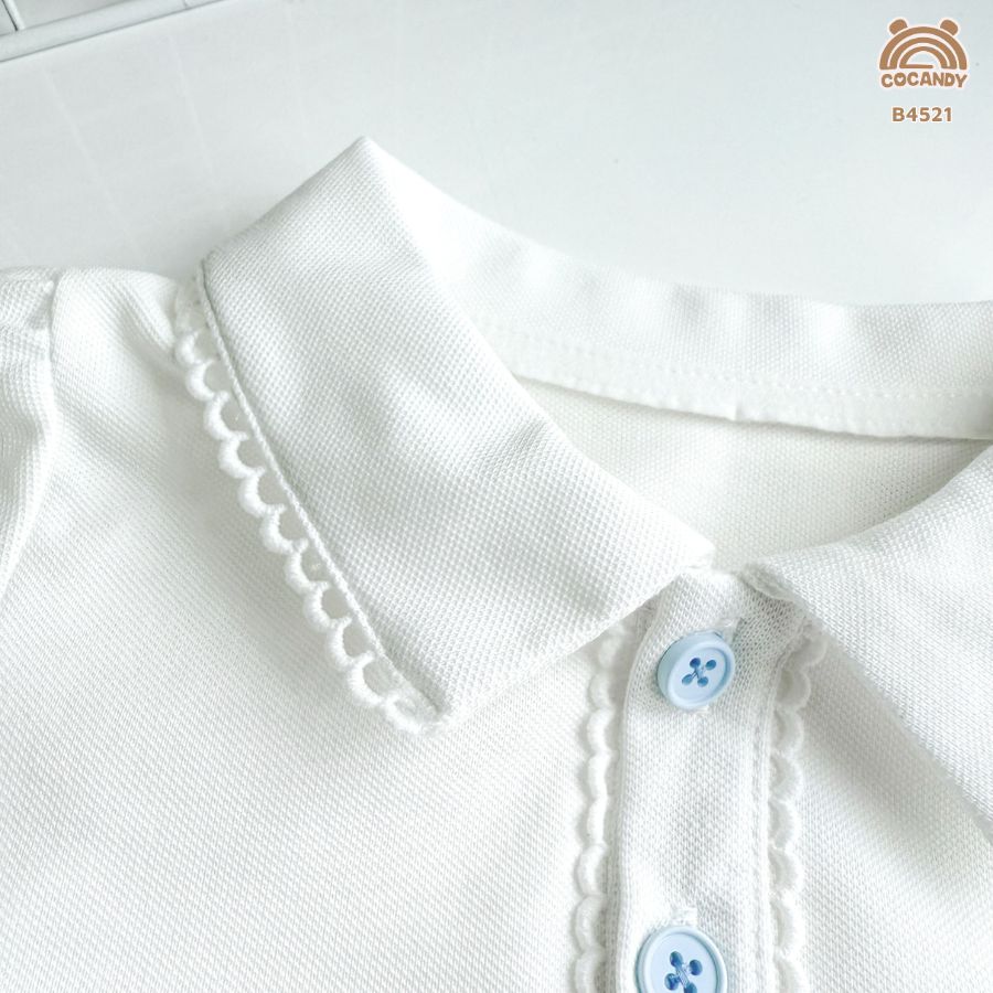 Bộ cộc XANH DƯƠNG phối trắng 2 nơ + chân váy_thumbnail_3