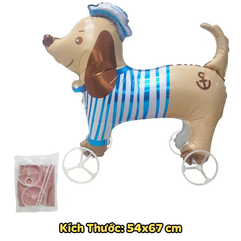 Bóng Bay Hình Thú 4D Có Bánh Xe – Bé Kéo Chạy Theo, Đồ Chơi Vận Động Cho Trẻ 341BB_thumbnail_1