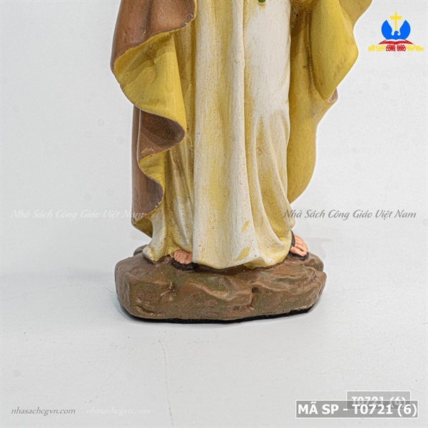 Tượng Thánh Giuse vẽ tay 15cm Beconi_thumbnail_2