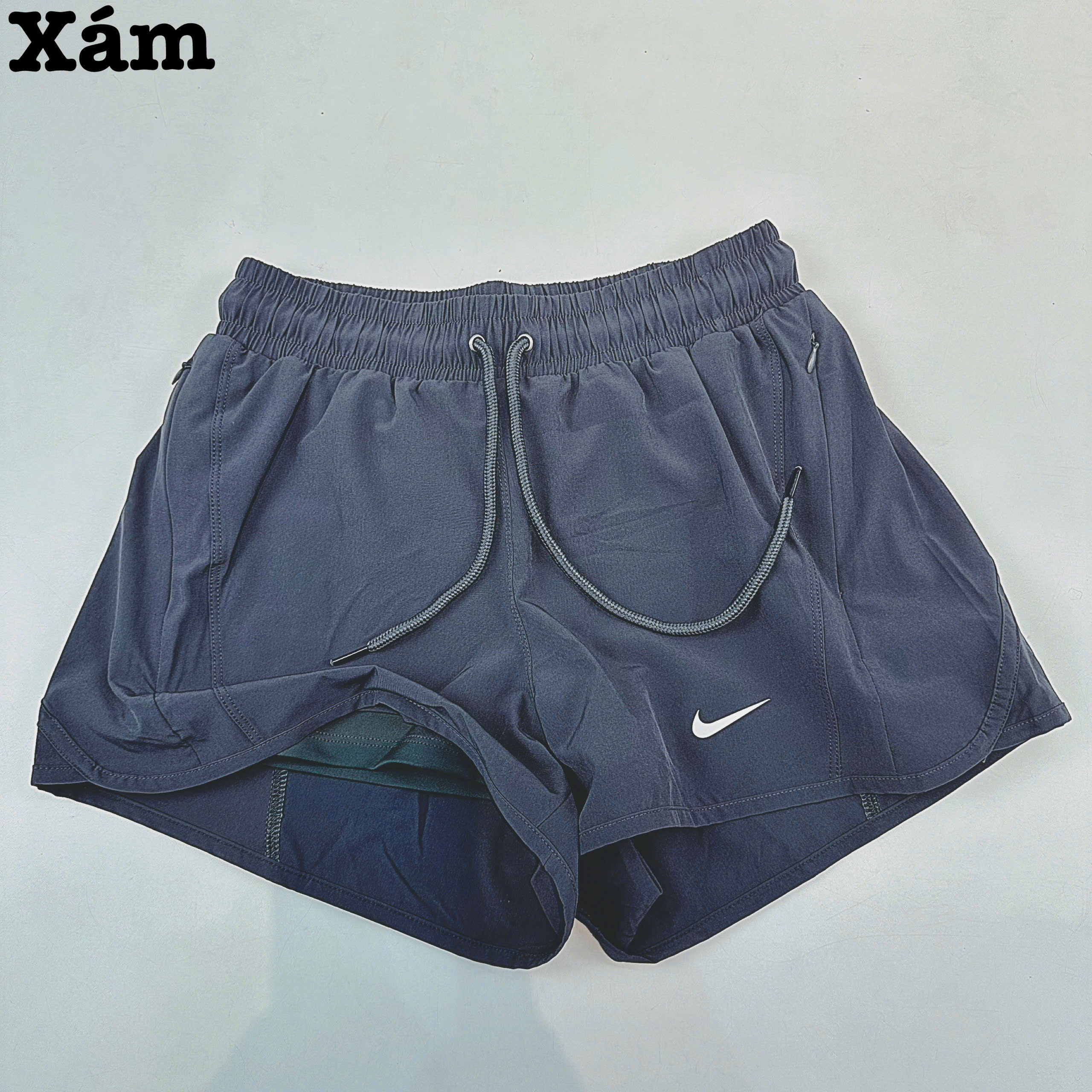 Quần Đùi Thể Thao Dáng Boxer 2 Lớp NK Túi Khoá_thumbnail_35