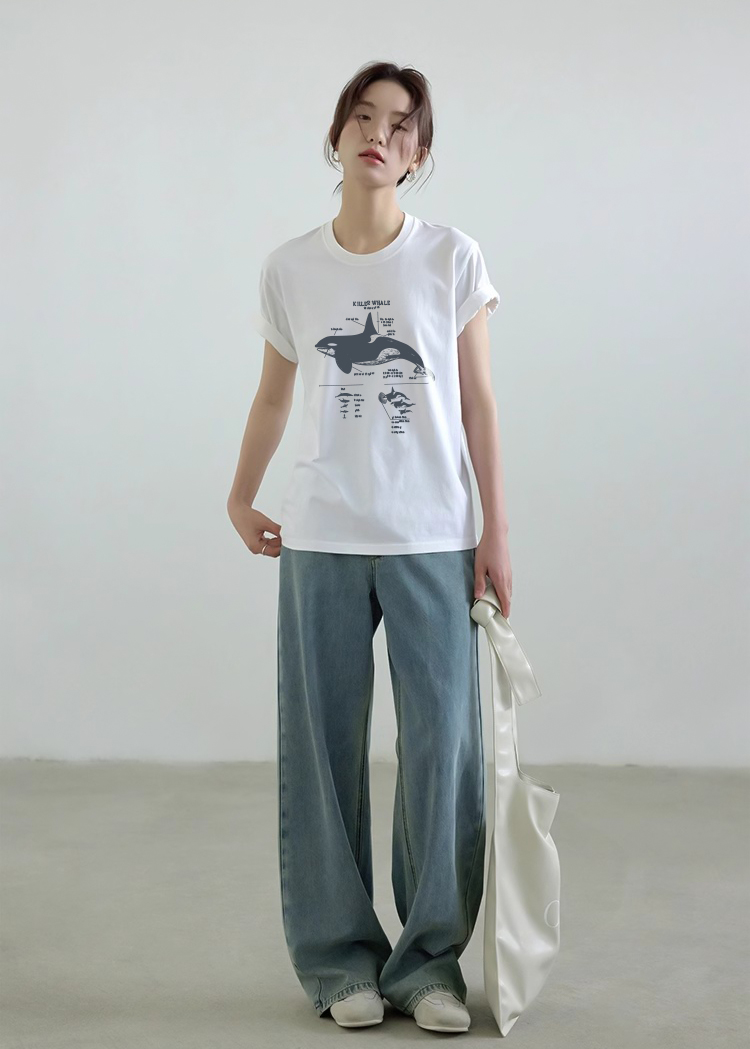 Áo thun nữ phong cách vintage form regular ARD2396 Miucho Chic vải cotton co giãn 4 chiều thoáng mát_thumbnail_4