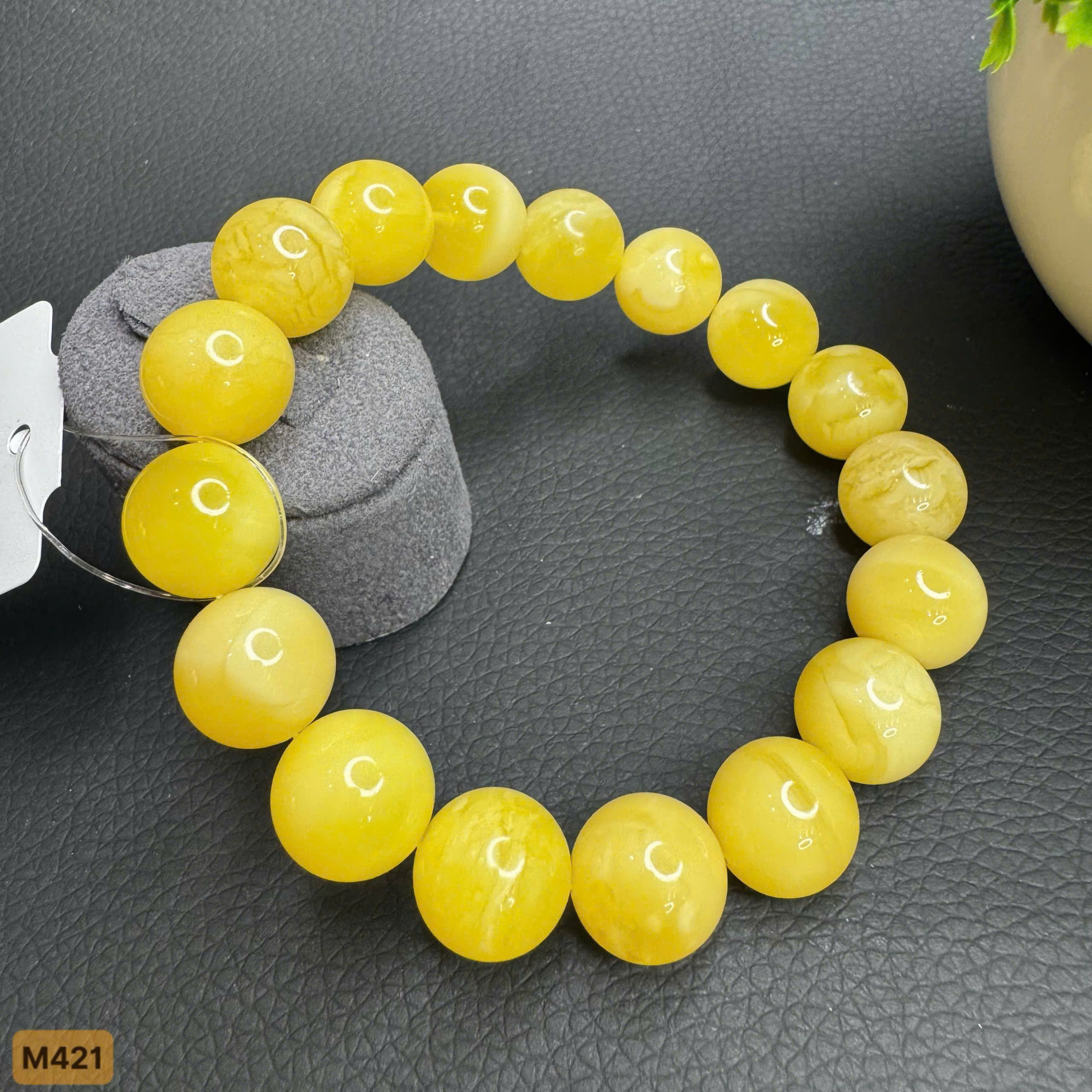 Lắc Tay hổ phách Vân Hoàng Gia - M421_thumbnail_4