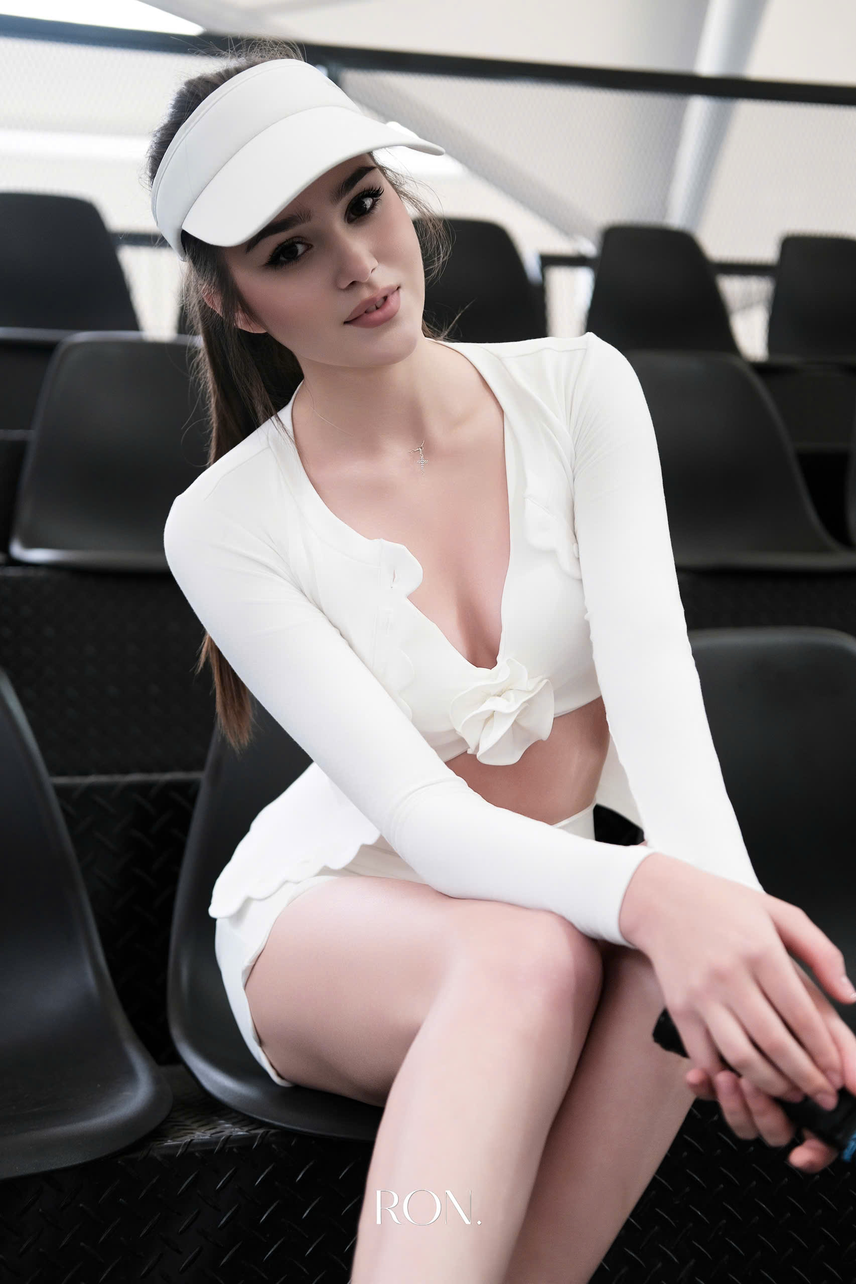 Áo dài tay nẹp sóng