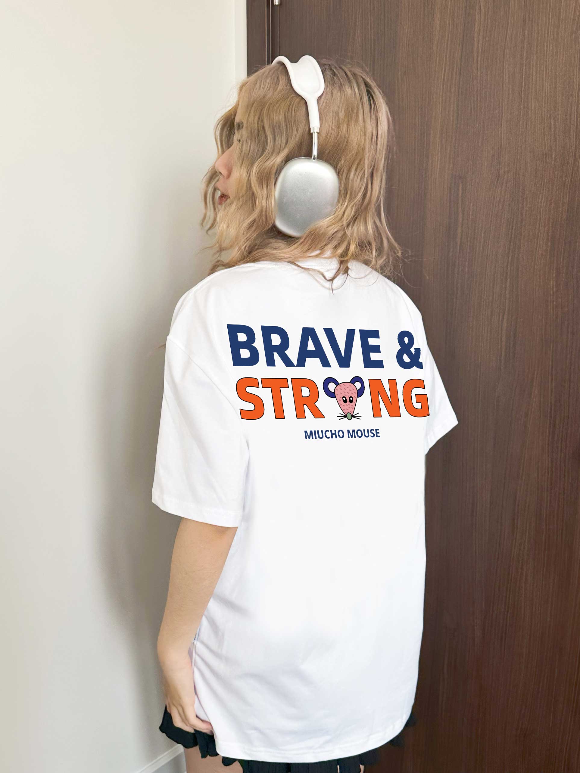 Áo thun nữ form rộng 12 con giáp tuổi Tí ( tuổi chuột) ATD420 Miucho cotton cổ tròn in graphic_thumbnail_5