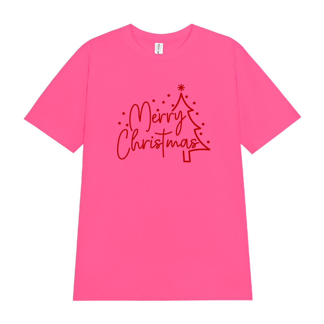 Áo thun nữ giáng sinh noel form vừa regular vải cotton 4c thoáng mát 1764 Miucho Chic Chic in mix_thumbnail_10