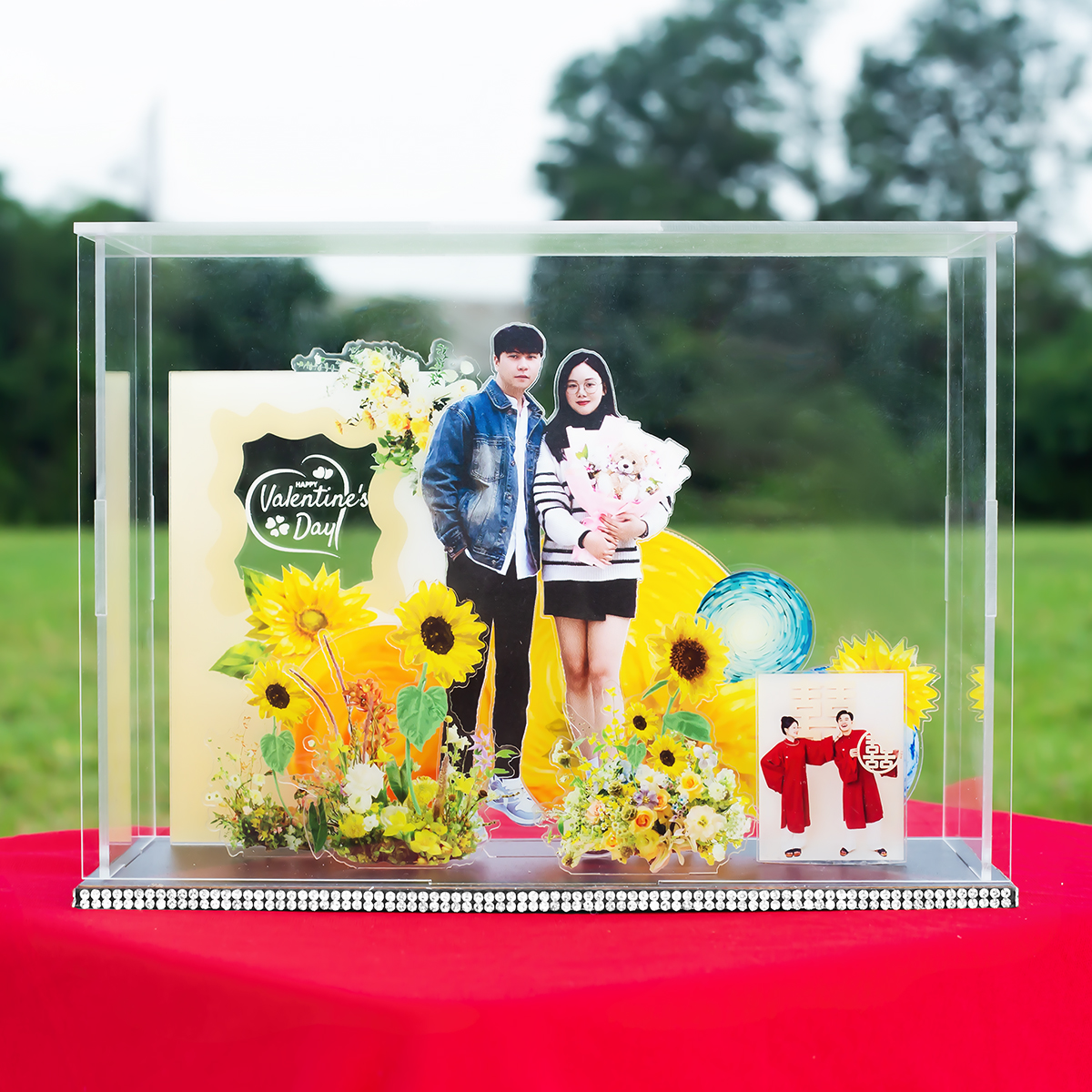 Standee Kỷ Niệm, Sinh Nhật, Quà Tặng Cặp Đôi (Tặng Hộp+ Túi) - Size tính theo chiều ngang_thumbnail_3