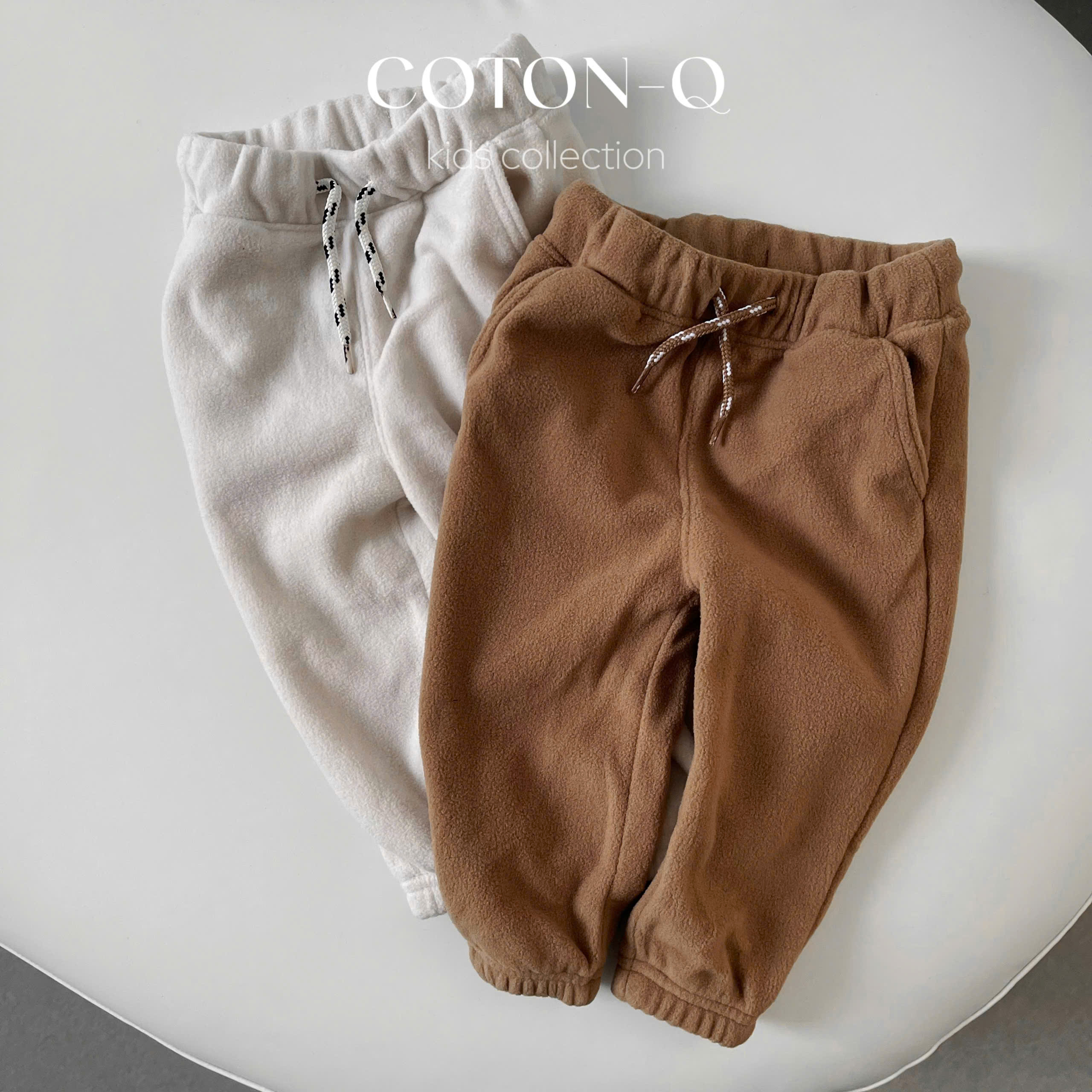 Set 3 quần dài nỉ bông bé ( NGẪU NHIÊN ) - mua 2set có trùng_thumbnail_2