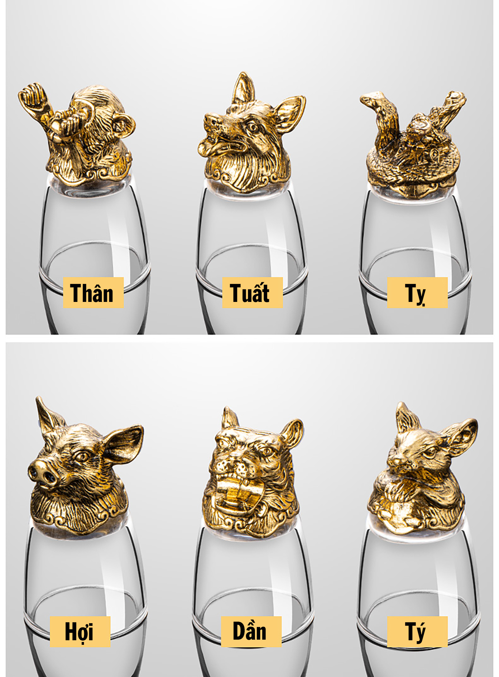 BỘ BÌNH LY 12 CON GIÁP_thumbnail_2