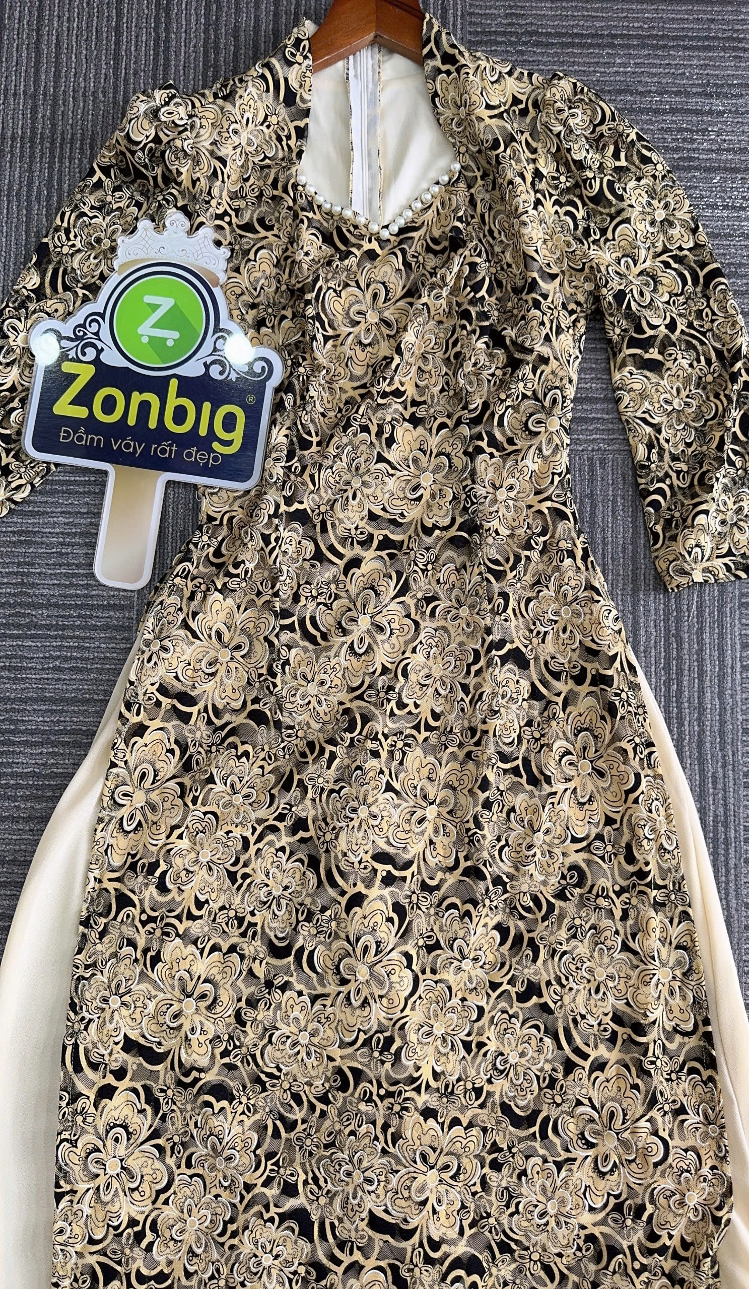 Đầm giả áo dài - Y1902 - Thương hiệu Zonbig_thumbnail_9