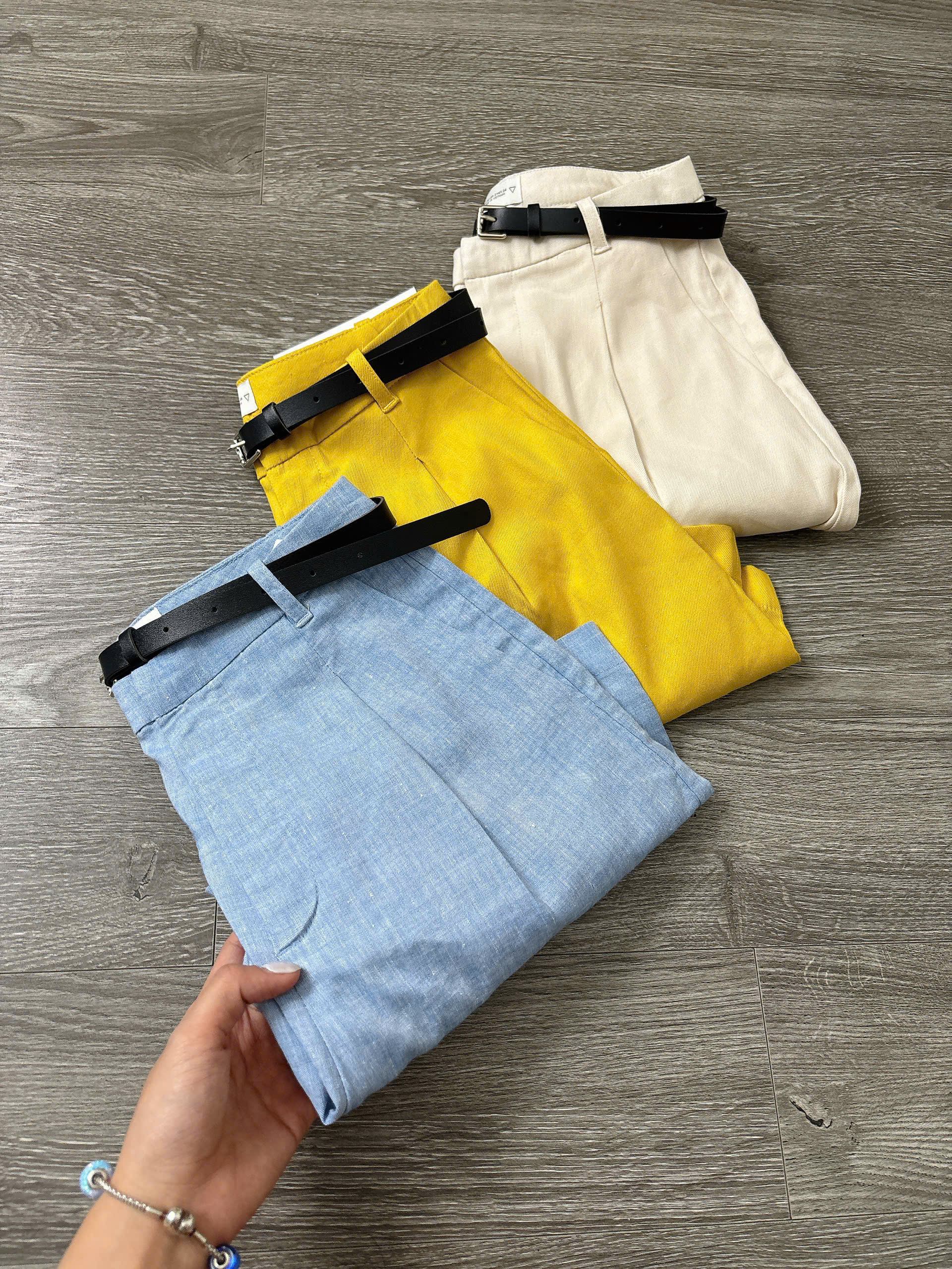 H102 QUẦN SHORT LINEN 3 MÀU ( KÈM BELL )_thumbnail_5