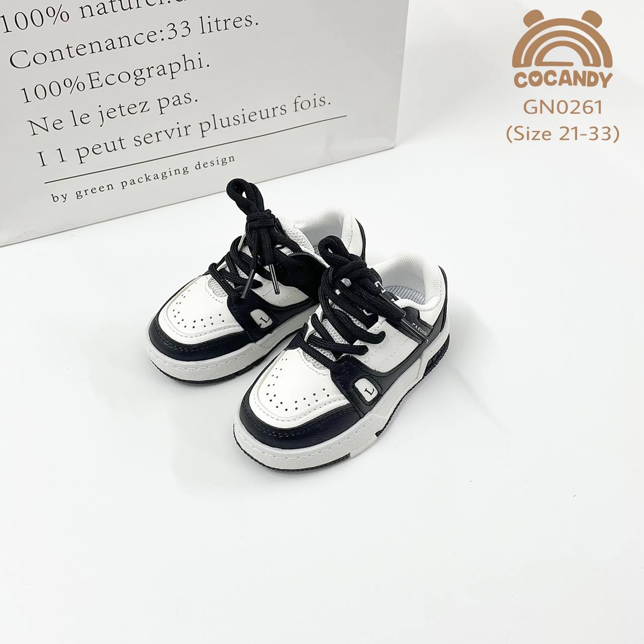 Giày nhập chữ L ĐEN