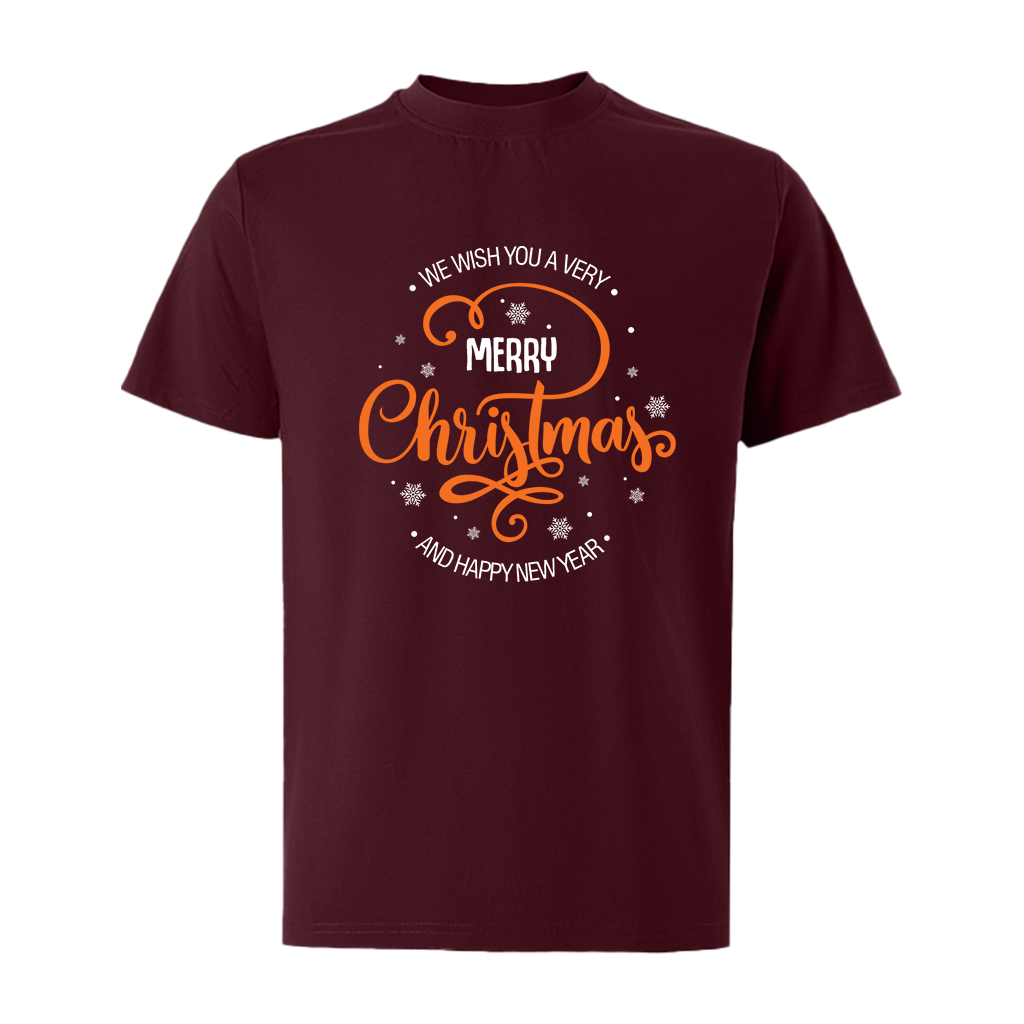 Áo phông nam giáng sinh noel form rộng cổ tròn vải cotton thoáng mát 1798 Miucho Iconic in typography_thumbnail_17