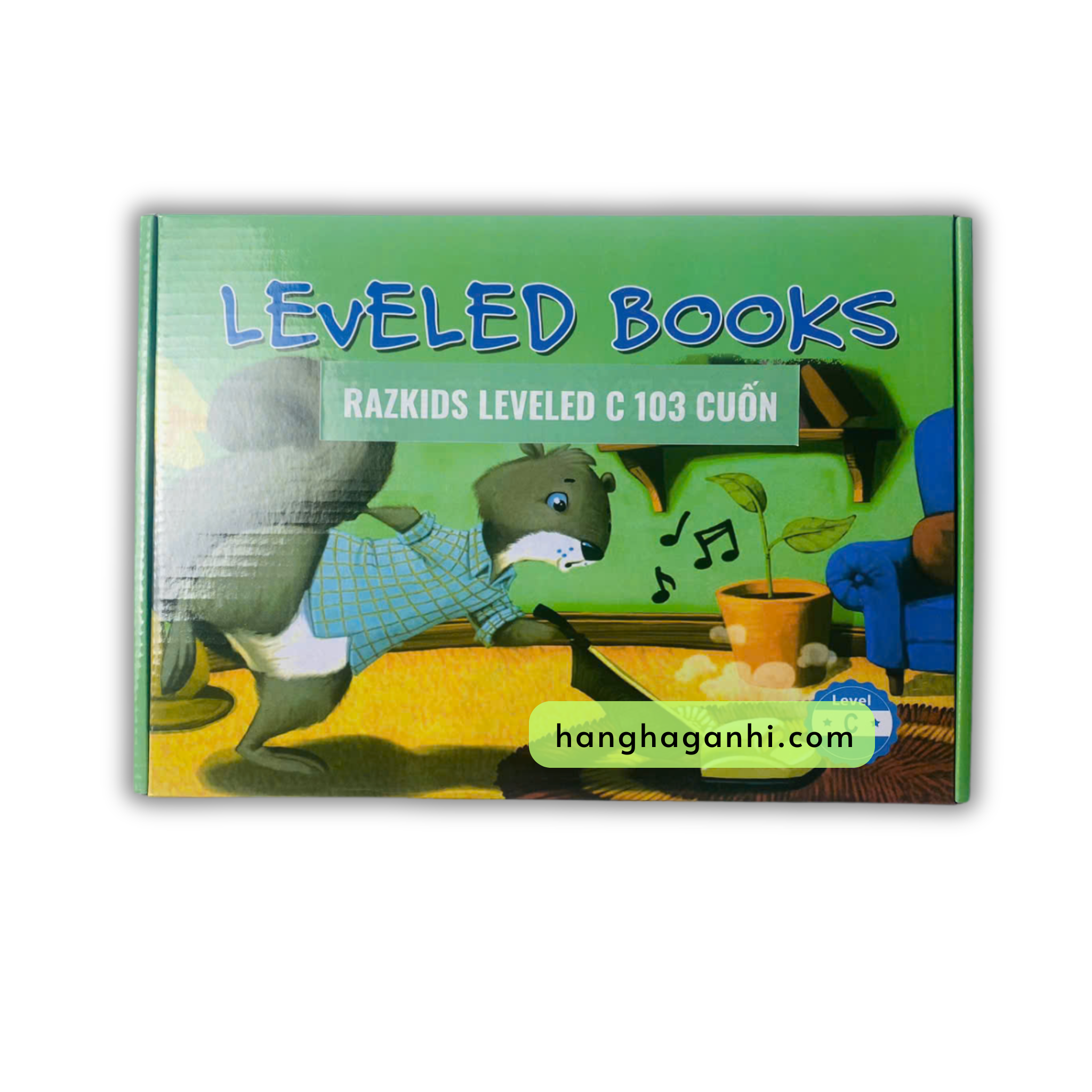 Razkids nhập bản in rời level C 103 quyển nguyên hộp kèm file nghe