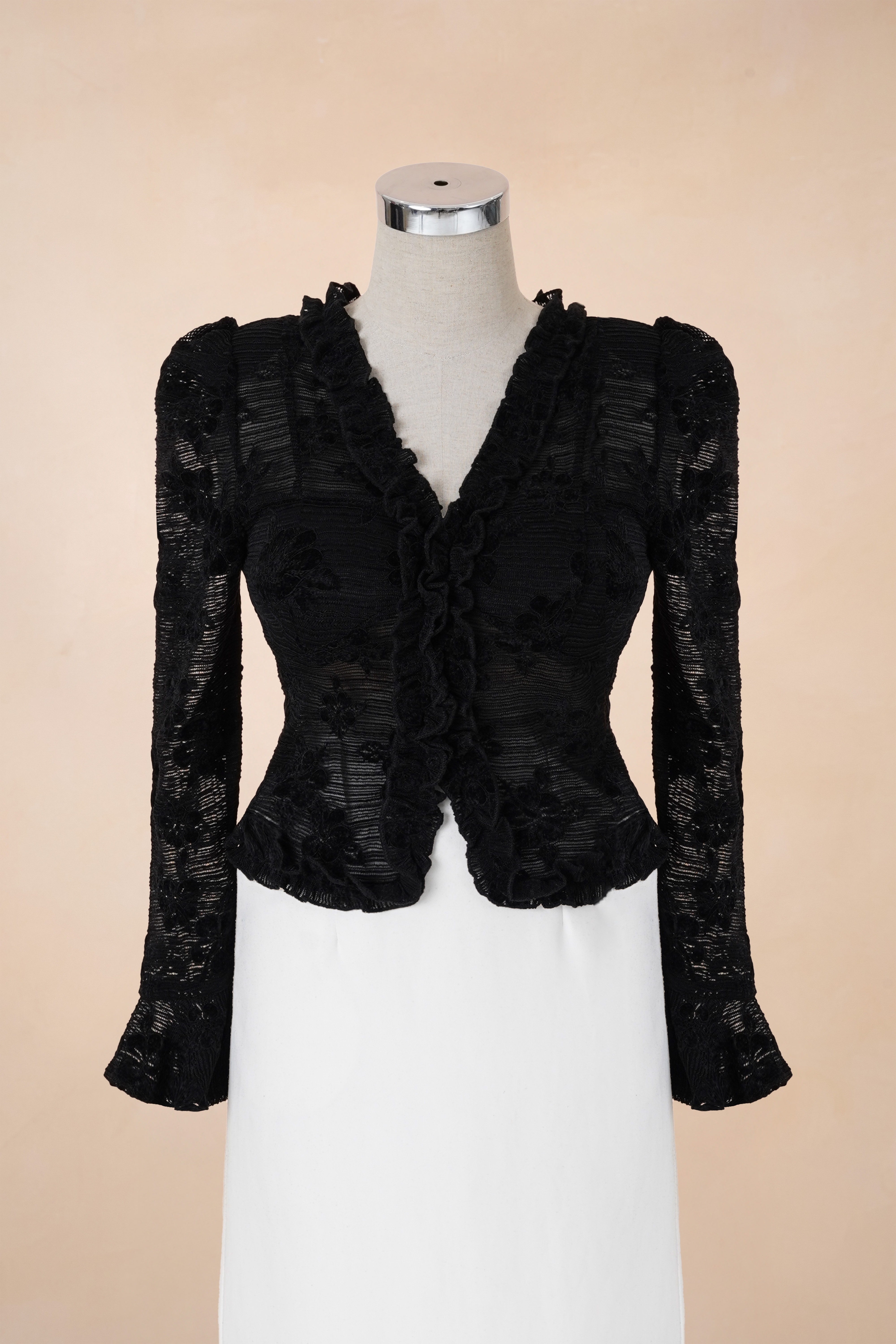 Áo Cổ V Tay Loe QC_thumbnail_8