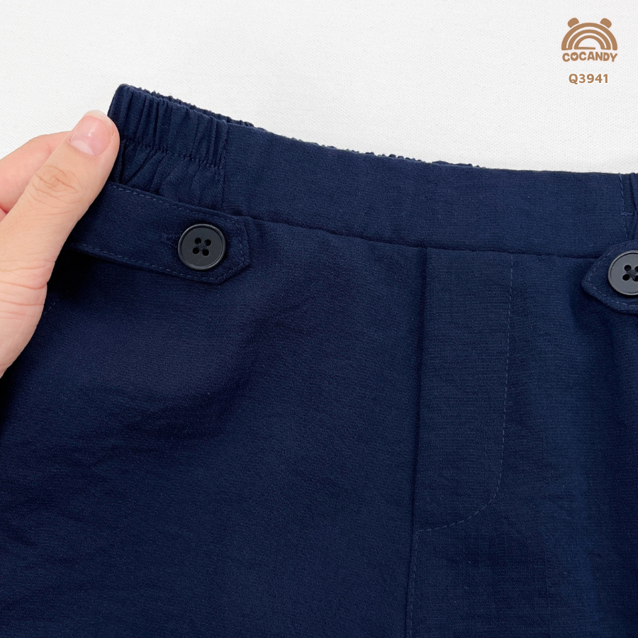 Quần dài XANH THAN 2 vạt cúc hông_thumbnail_2