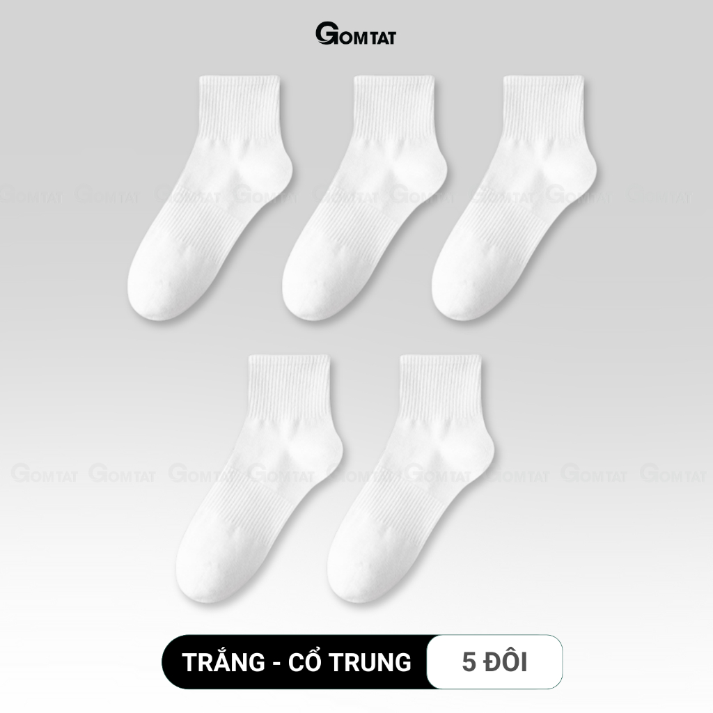 Combo 5 đôi tất trơn OAS-1704_thumbnail_2