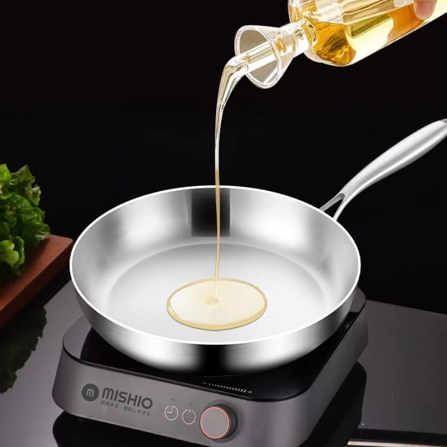 Chảo Inox đáy từ 3 Lớp Mishio Size 24 cm MK434 – Đúc Nguyên Khối, Đáy Từ, An Toàn Vượt Trội_thumbnail_18