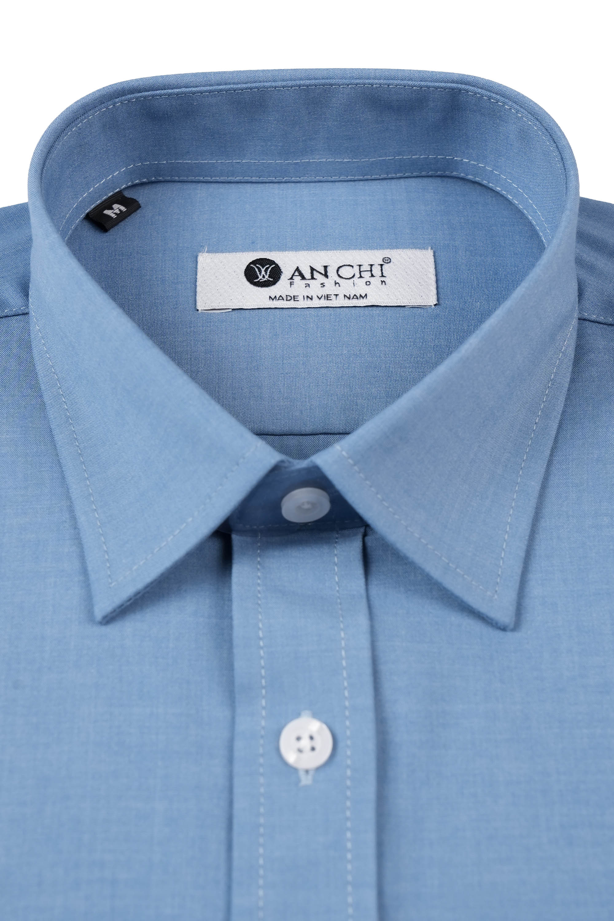Áo Sơ Mi Trơn Dài Tay Nam Trung Niên ANCHI Chất Liệu Sợi Gỗ Thoáng Mát_thumbnail_23