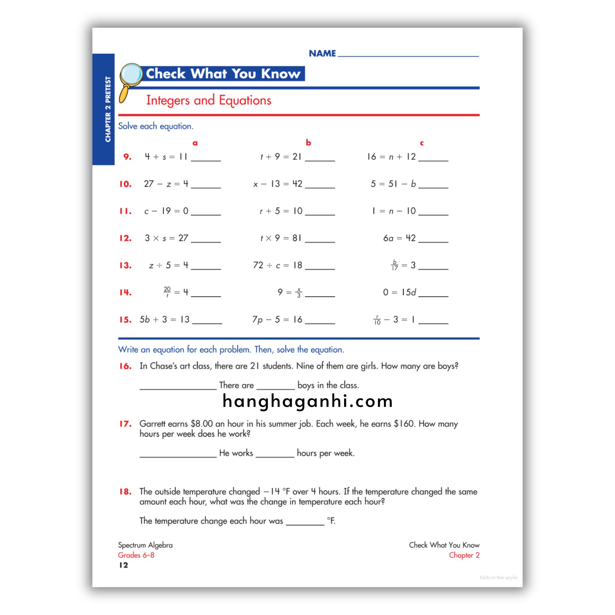 Sách Spectrum Algebra Workbook Grade 6-8_thumbnail_4