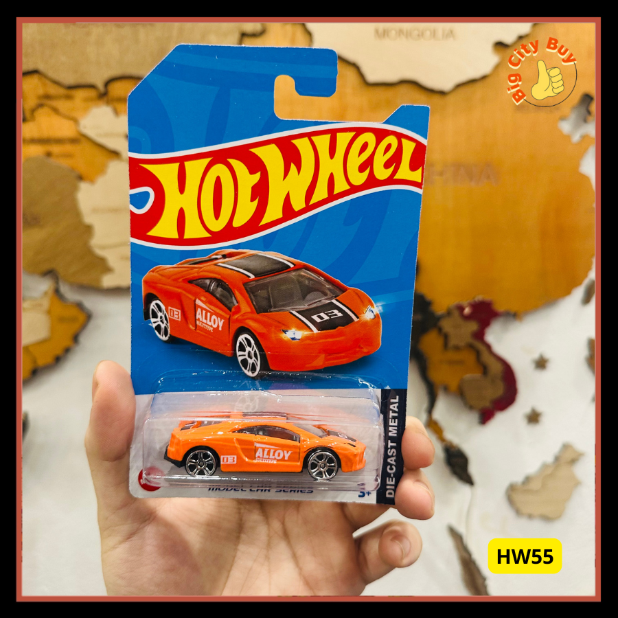Mô Hình Hot Wheels Basic [Hàng 80%] tỉ lệ 1:64, Xe Ô tô Mô Hình, Đồ Chơi Xe đua Hot Wheels_thumbnail_169