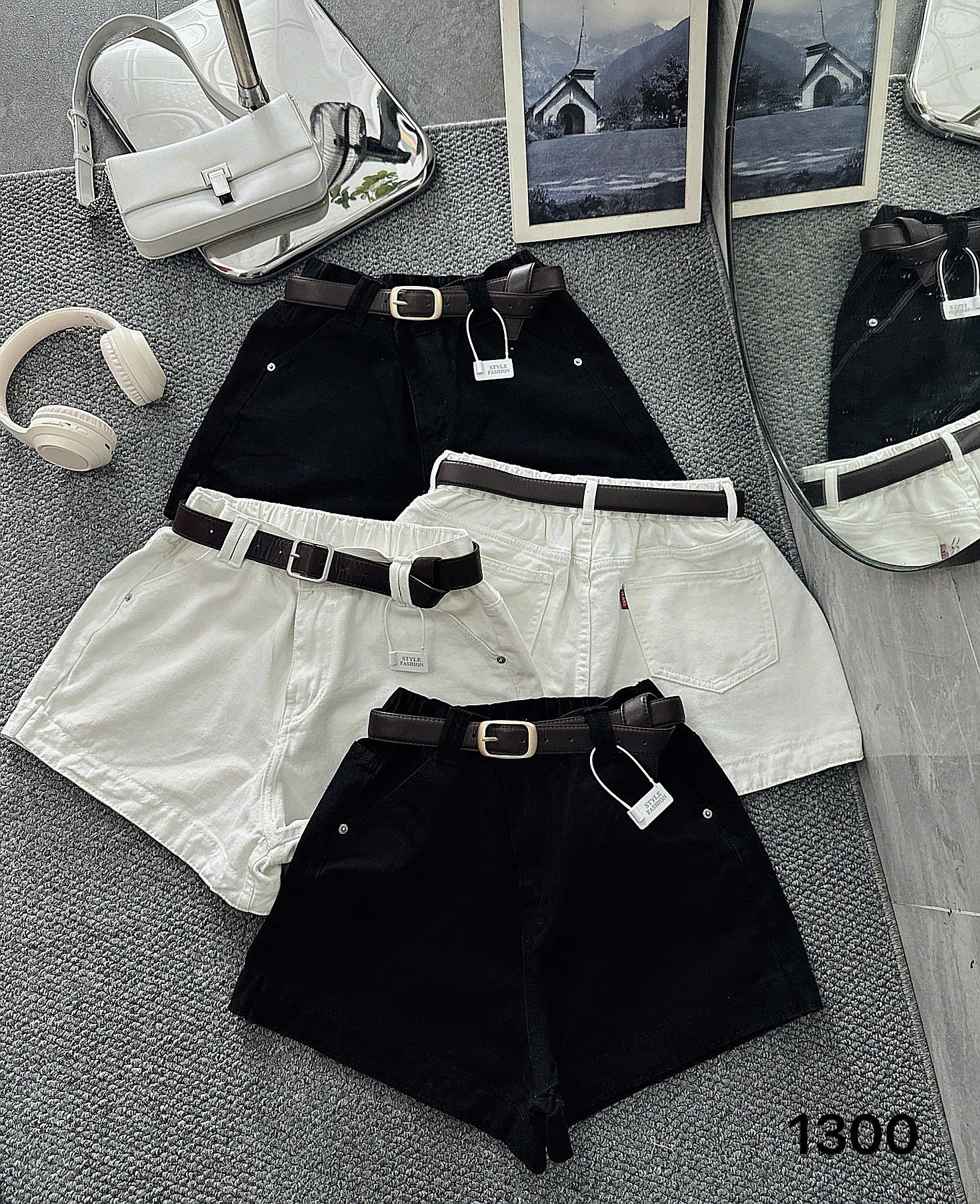 Quần short jean kaki lưng thun bigsize QSJ1300-1 dành cho nàng bigsize từ 55-90kg_thumbnail_10