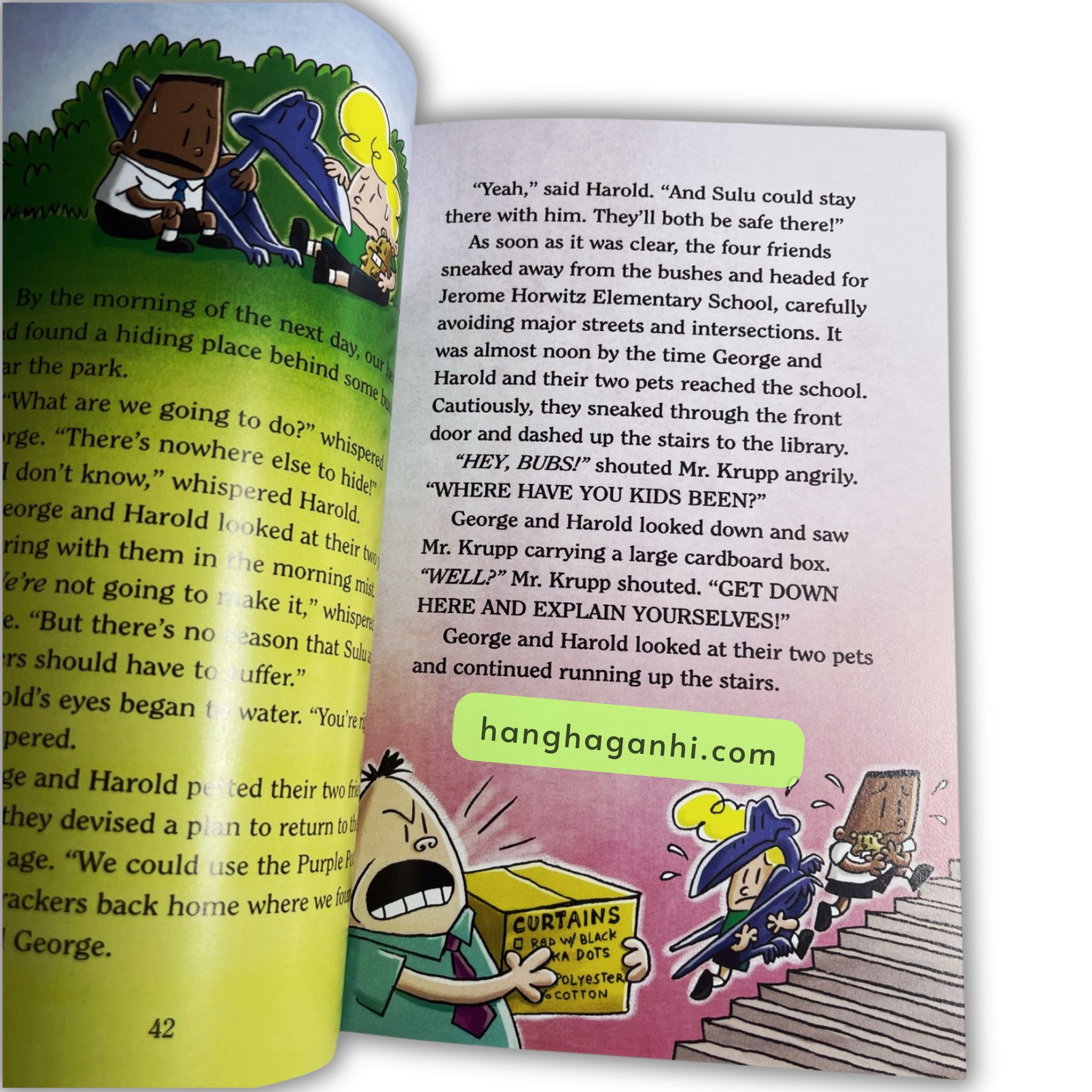 Captain Underpants Bản Màu-14 cuốn, Thuyền Trưởng Quần Chíp Bản tiếng Anh [Sách nhập khẩu]_thumbnail_6