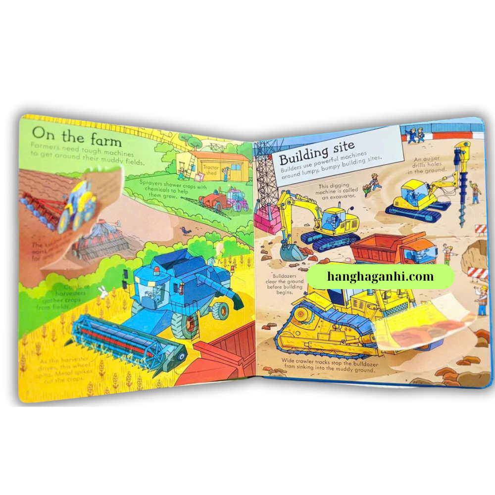 Sách lật mở Usborne Lift-the-flap Look Inside Things that Go_thumbnail_4