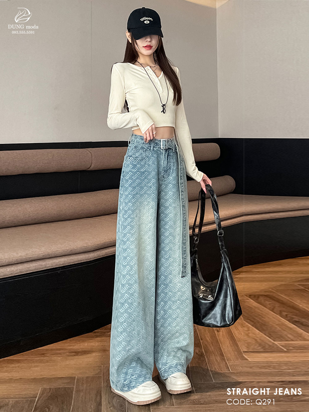 Quần Jean Suông DungModa Q291 2208_thumbnail_2