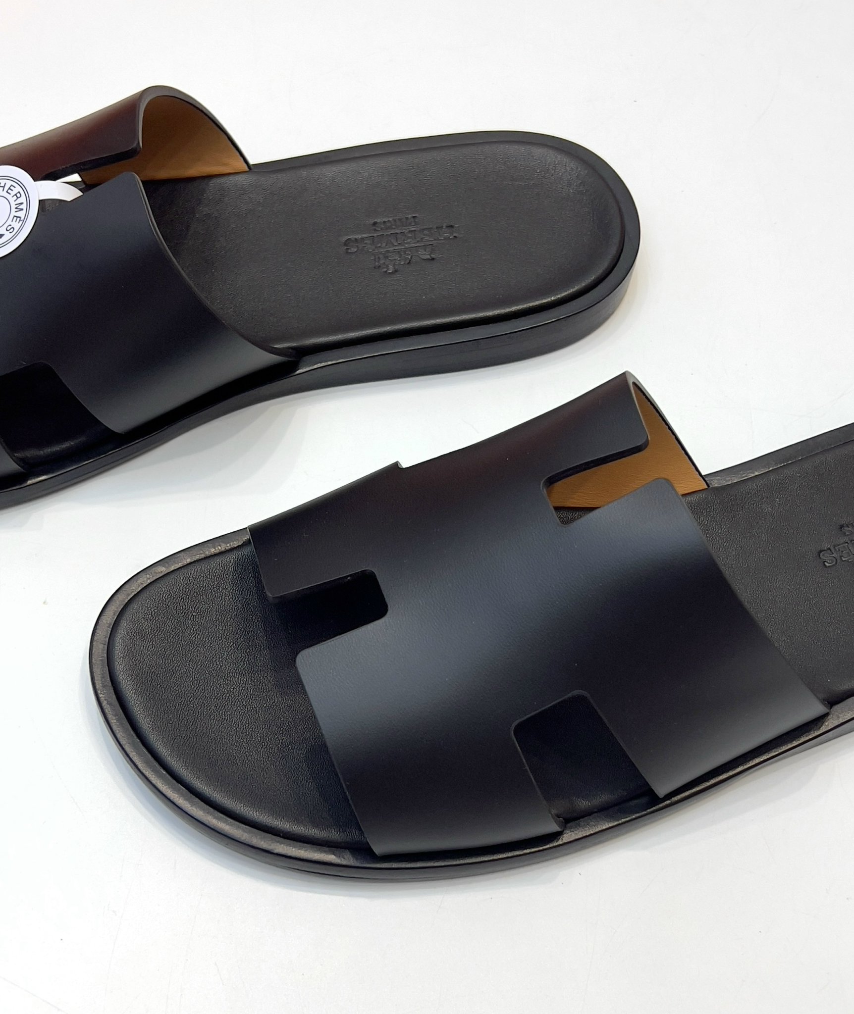 Dép Hermes Izmir sandal đen tuyền _thumbnail_2