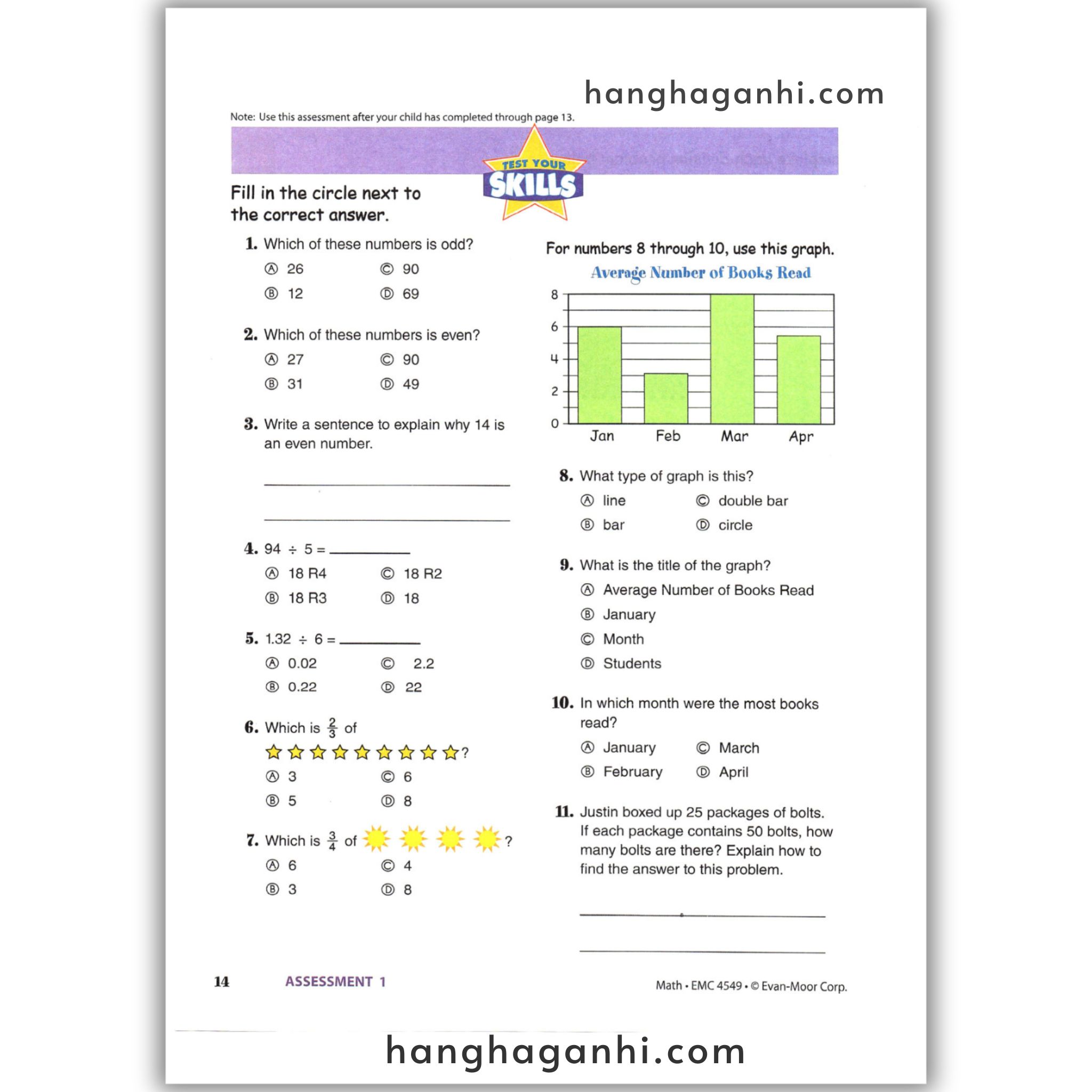 Skill Sharpeners Math Grade 5, Sách Toán Mỹ Evan Moor cho học sinh lớp 5_thumbnail_14