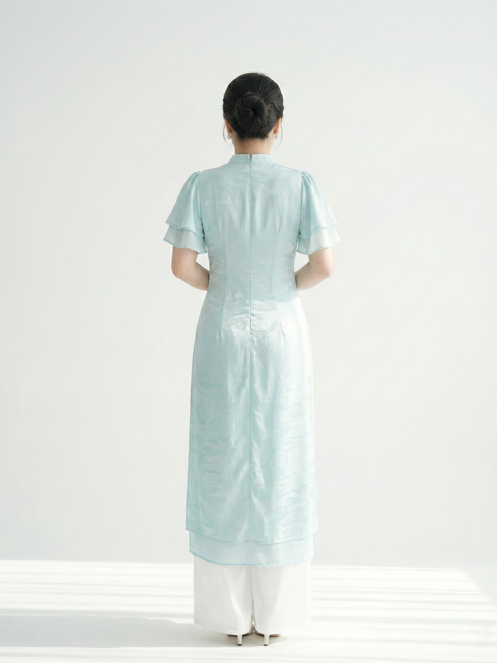 BIGSIZE NỮ- Áo dài nữ tay cánh tiên V-AD027_thumbnail_3