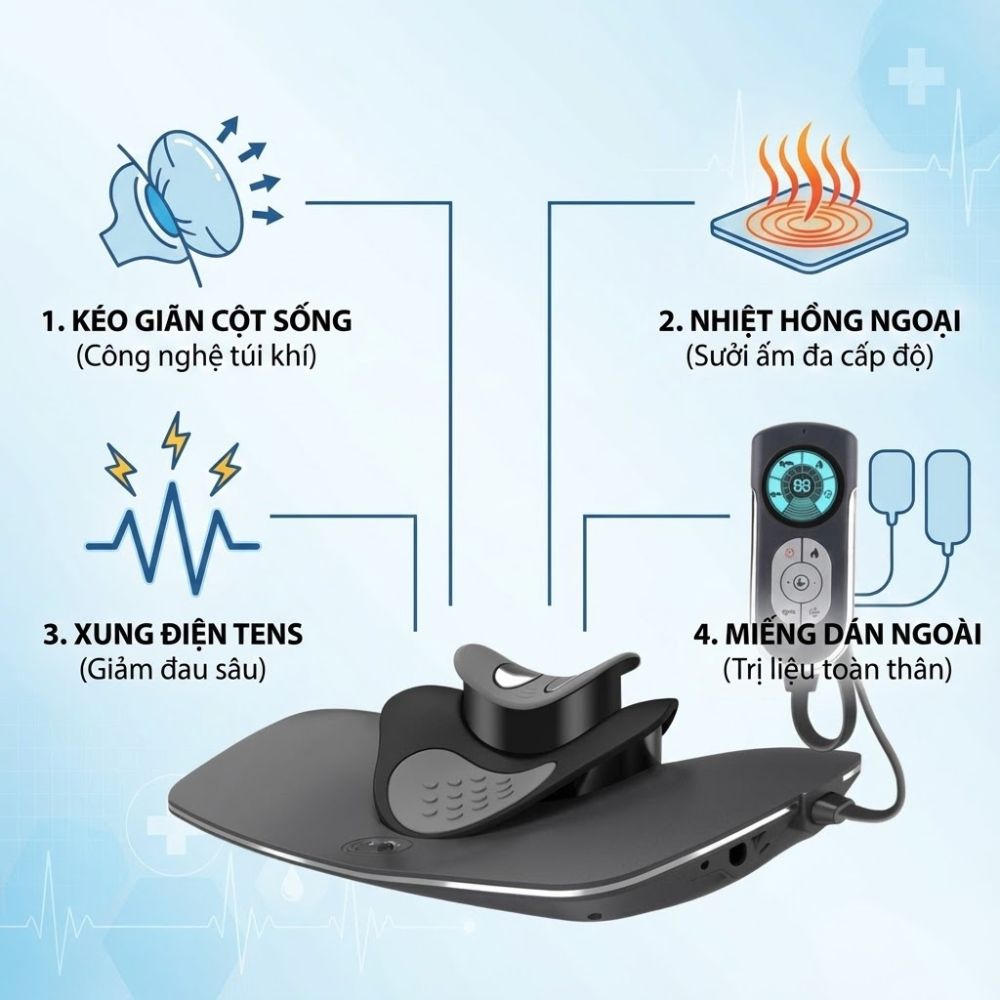 Máy Trị Liệu Cổ Vai Gáy Kachi MK426 - Giải Pháp Giảm Đau Mỏi, Phục Hồi Cột Sống Cổ Tại Nhà_thumbnail_3