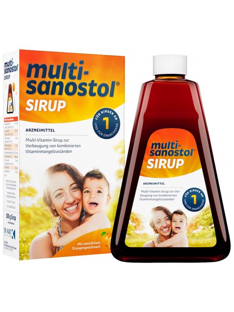 MULTI SANOSTOL Siro 300g 1