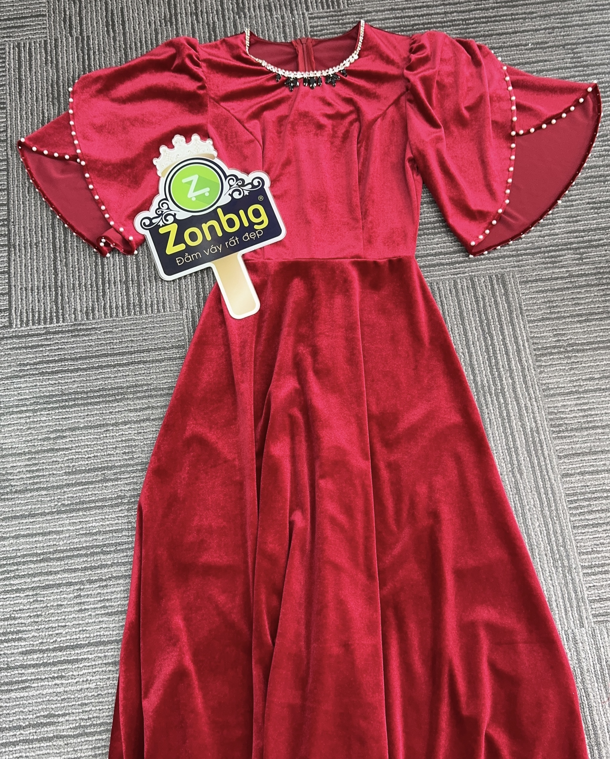 Đầm xòe - Y1850 - Thương hiệu Zonbig_thumbnail_4